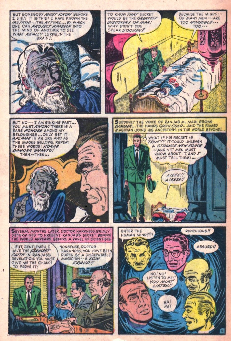 Read online Chamber of Chills (1951) comic -  Issue #15 - 29