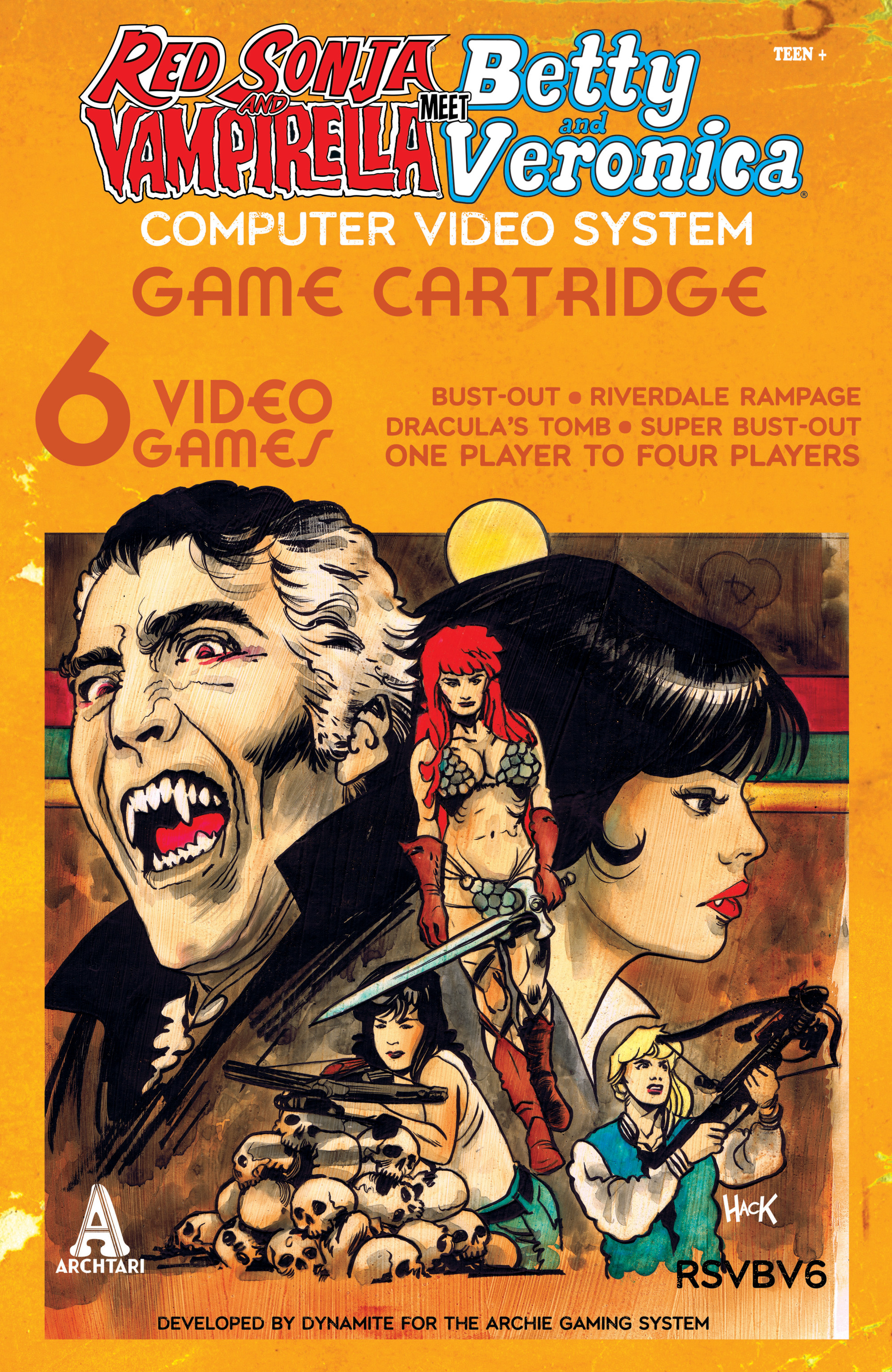 Read online Red Sonja and Vampirella Meet Betty and Veronica comic -  Issue #6 - 2