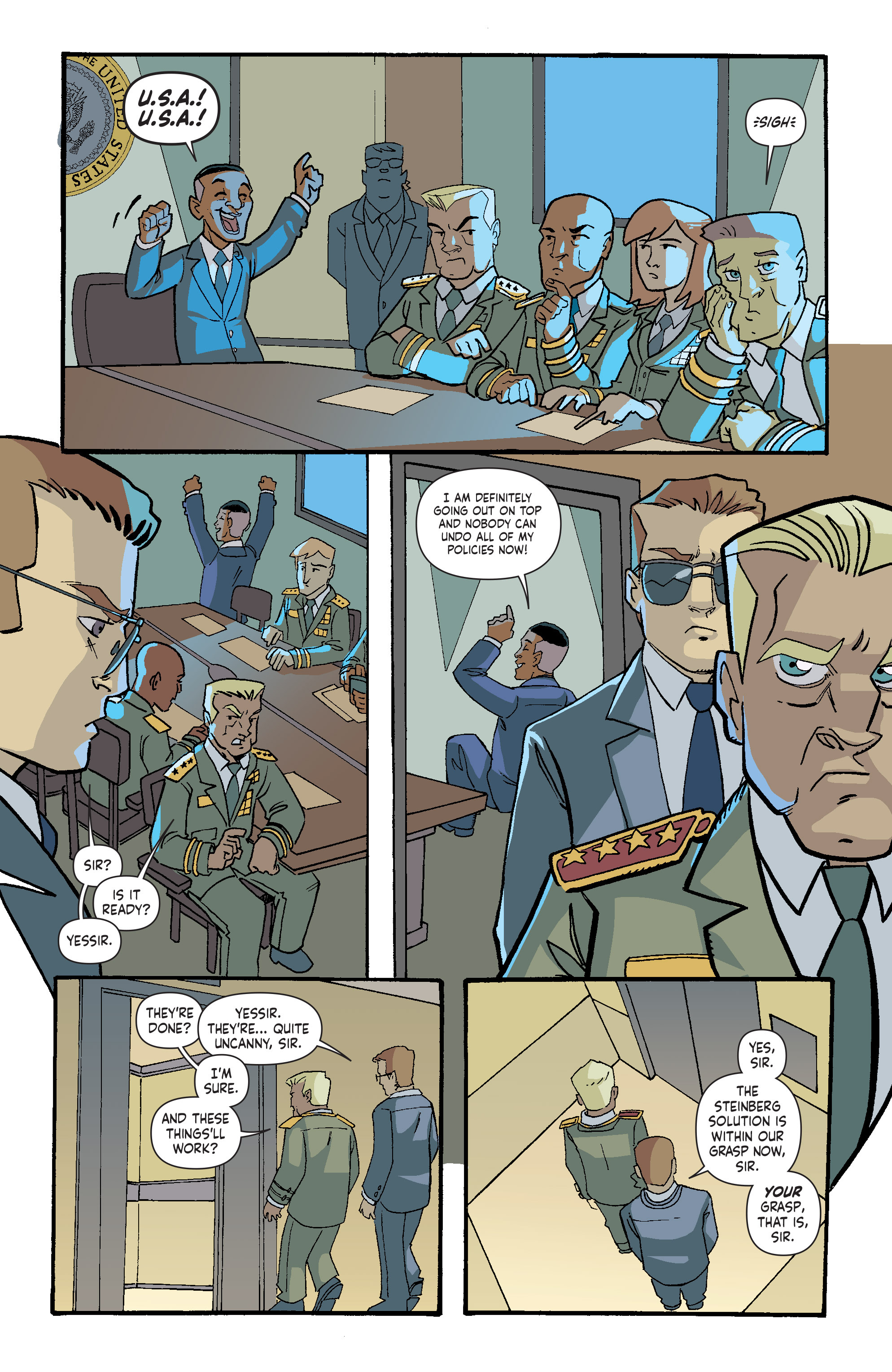 Read online Jeff Steinberg Champion of Earth comic -  Issue #6 - 15