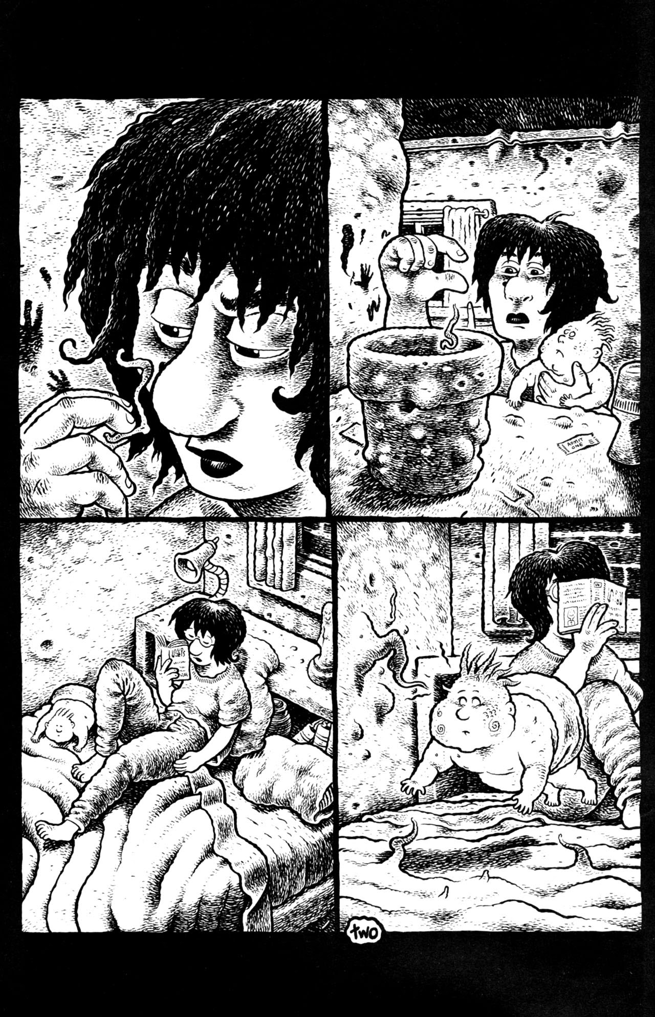 Read online Pressed Tongue comic -  Issue #2 - 4