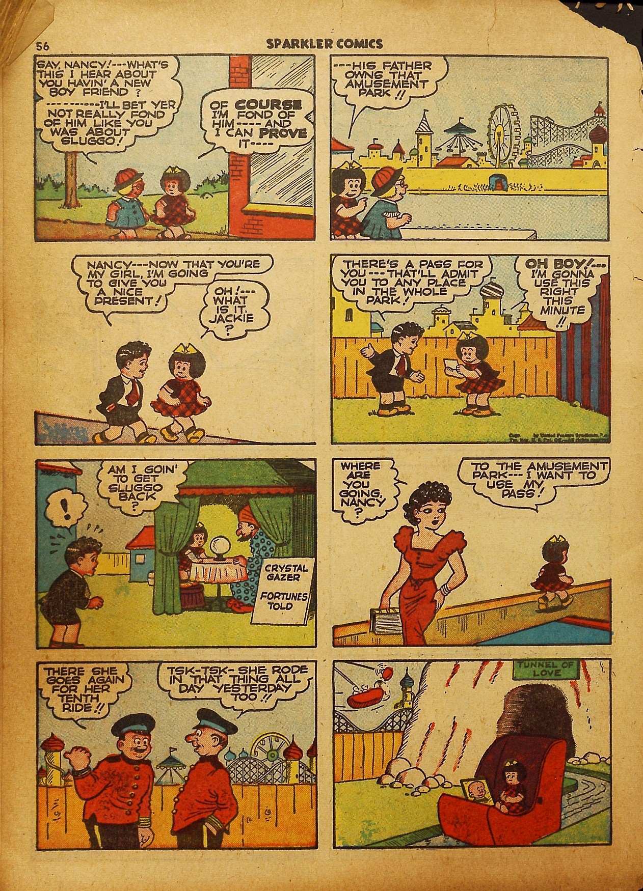 Read online Sparkler Comics comic -  Issue #1 - 59