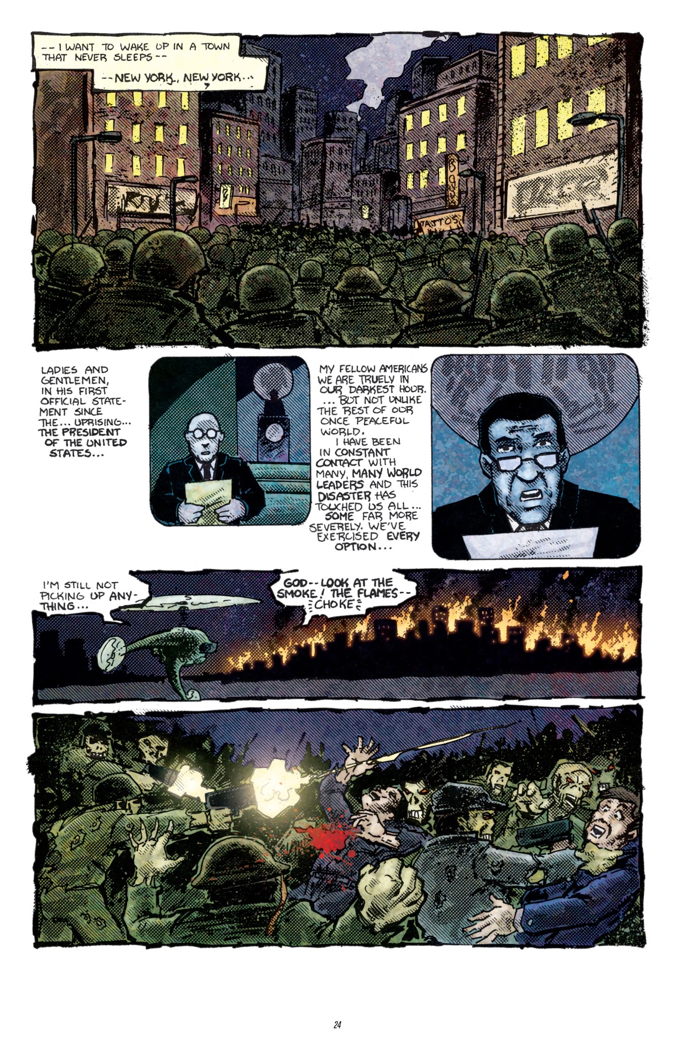 Read online Zombie War comic -  Issue #1 - 24