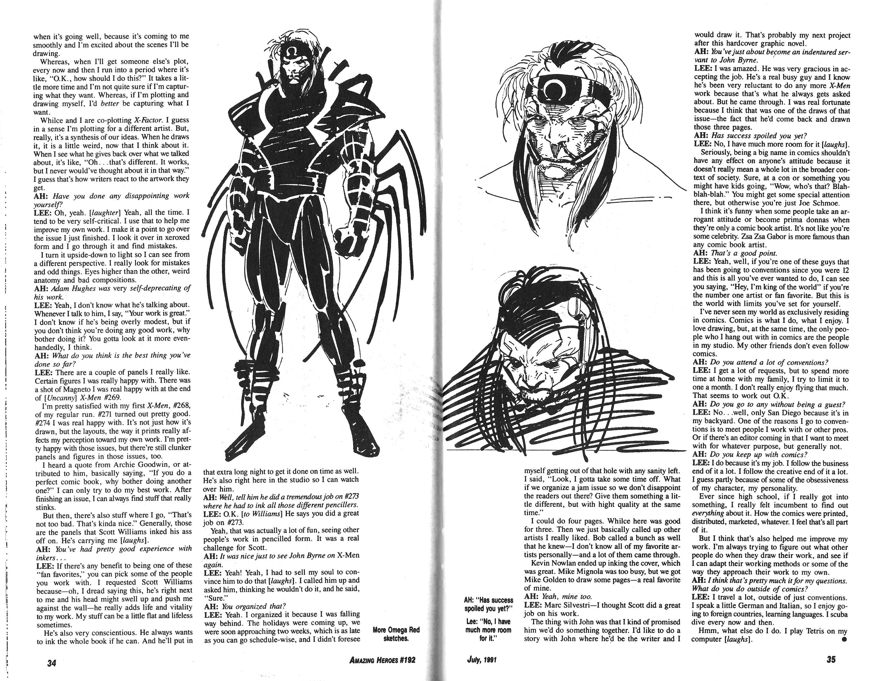 Read online Amazing Heroes comic -  Issue #192 - 18