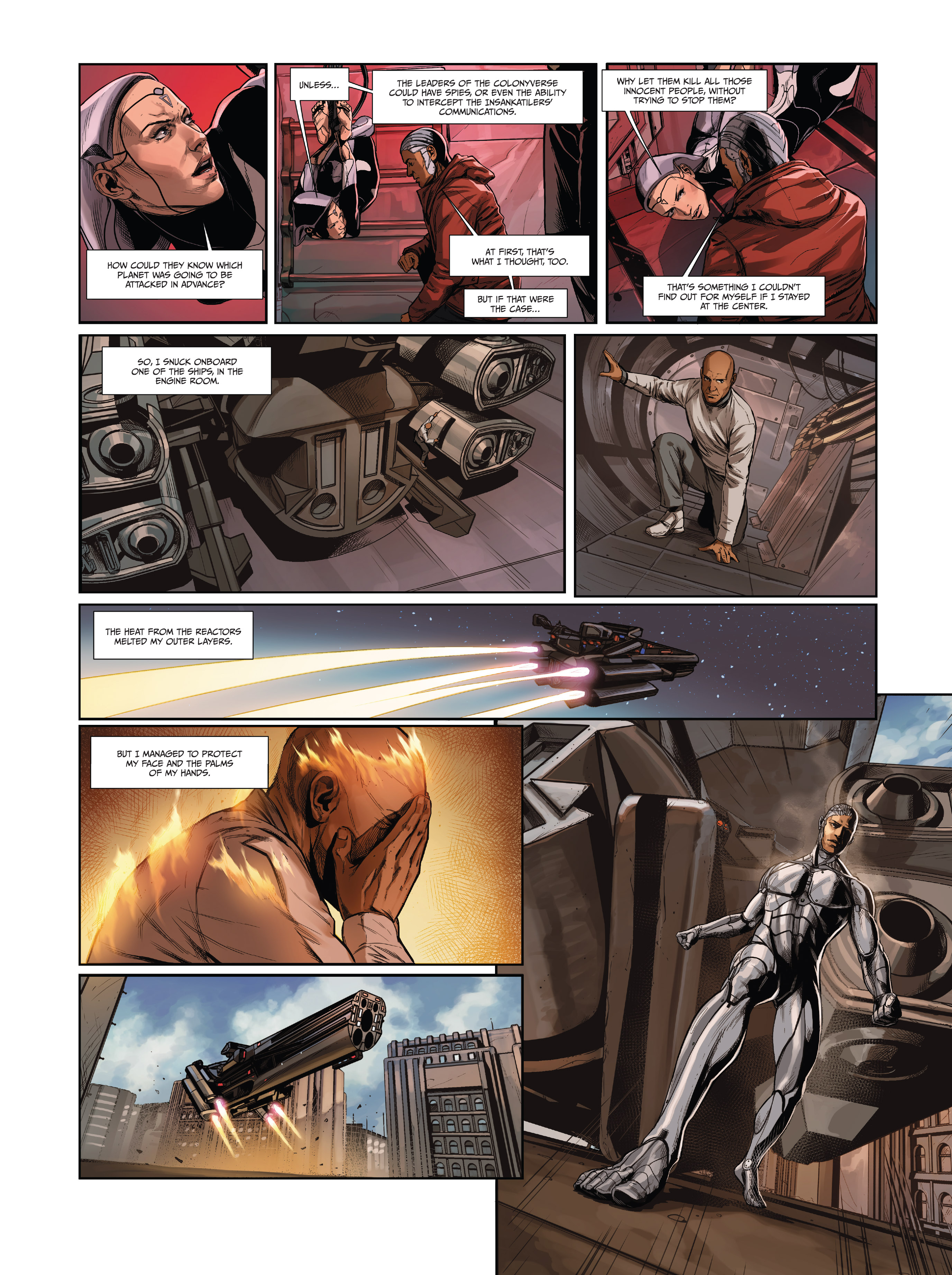 Read online Androïds comic -  Issue #7 - 36