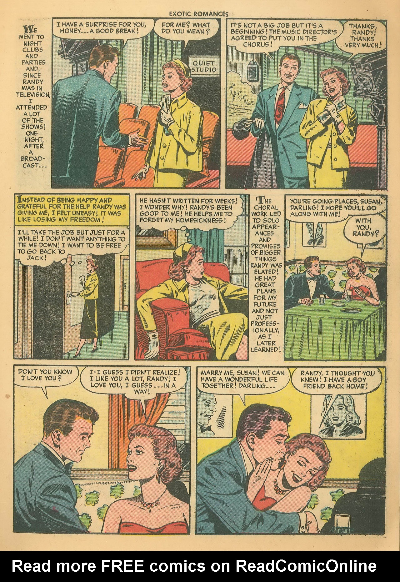 Read online Exotic Romances comic -  Issue #26 - 15