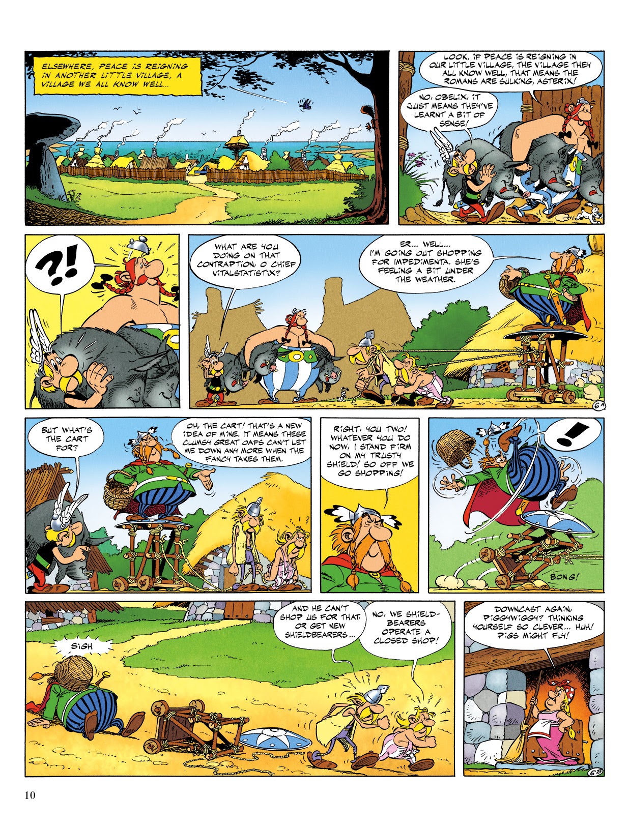Read online Asterix comic -  Issue #25 - 11
