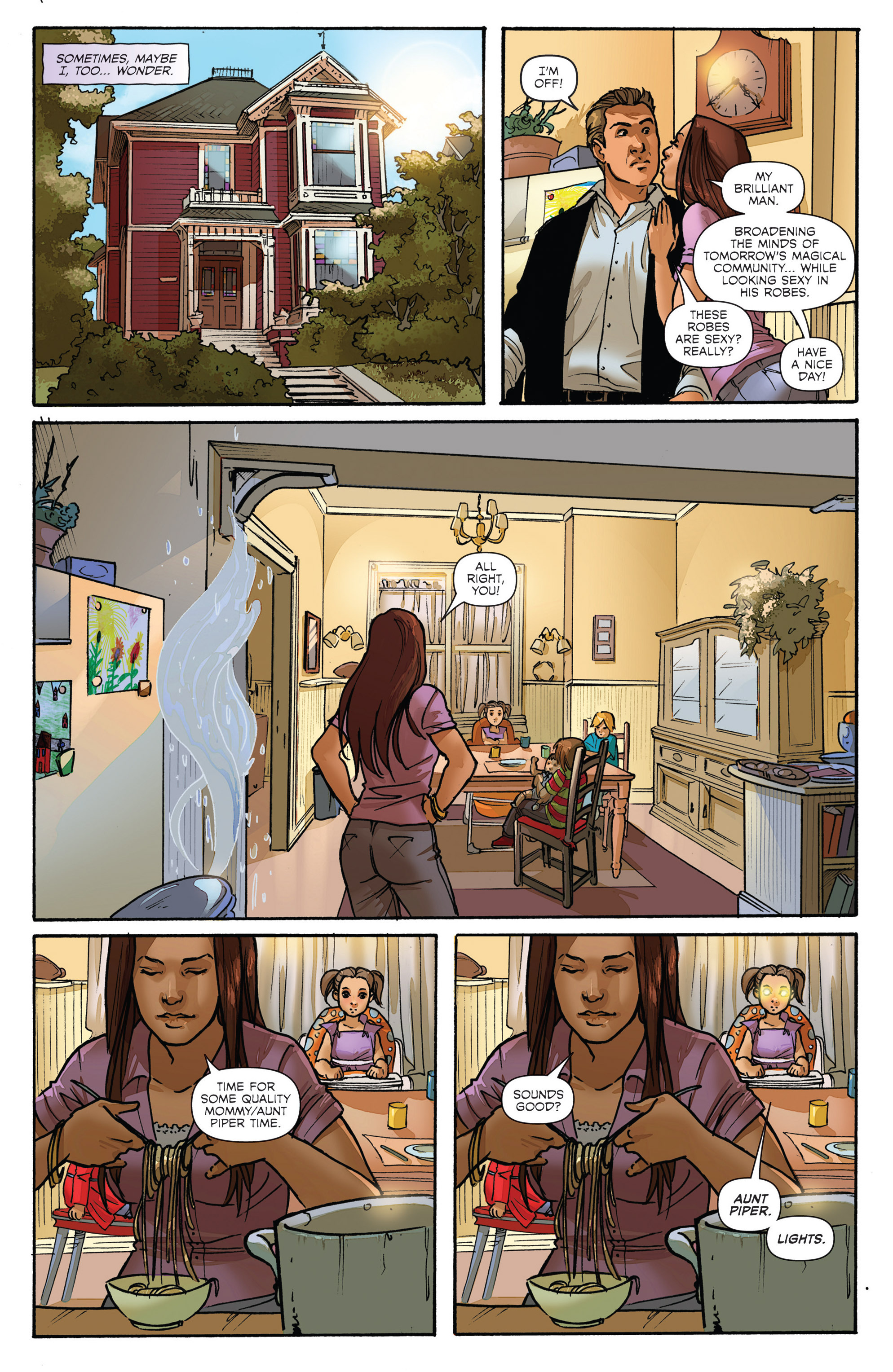 Read online Charmed Season 10 comic -  Issue #6 - 12