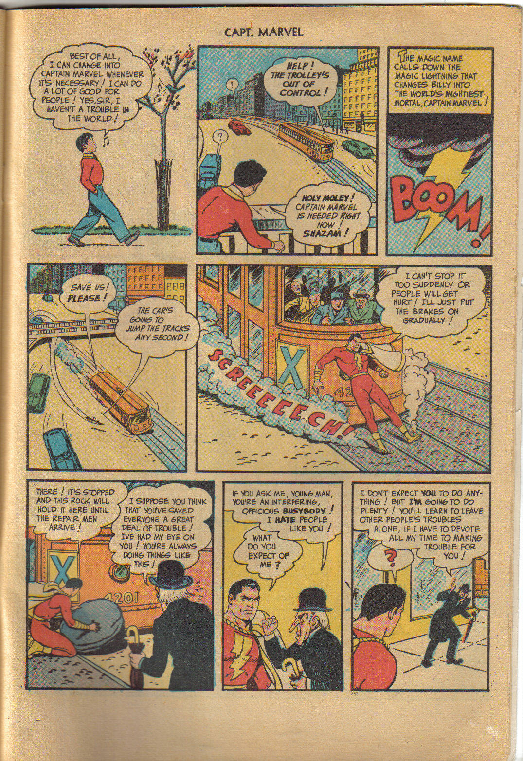 Read online Captain Marvel Adventures comic -  Issue #96 - 43