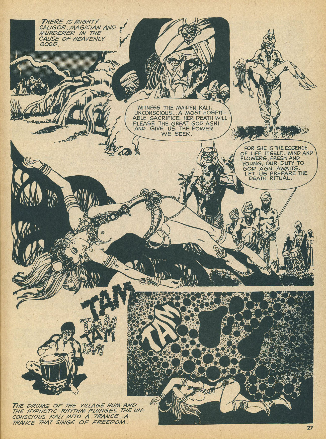 Read online Vampirella (1969) comic -  Issue #18 - 27