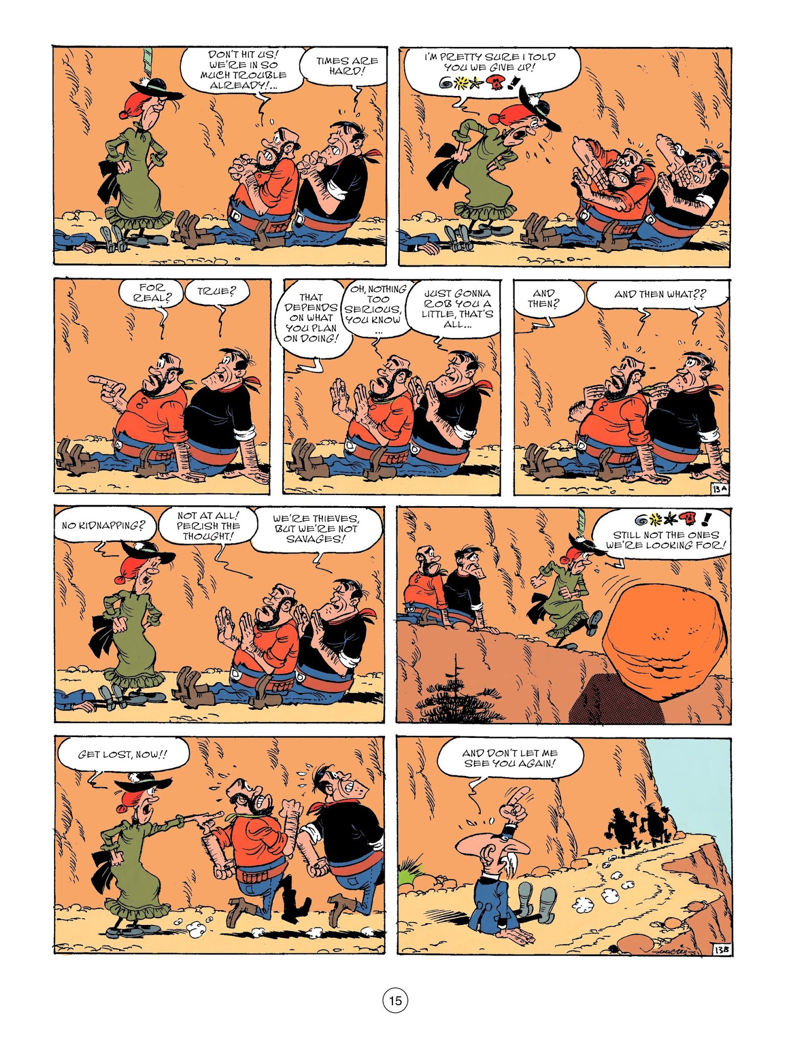 Read online A Lucky Luke Adventure comic -  Issue #65 - 17