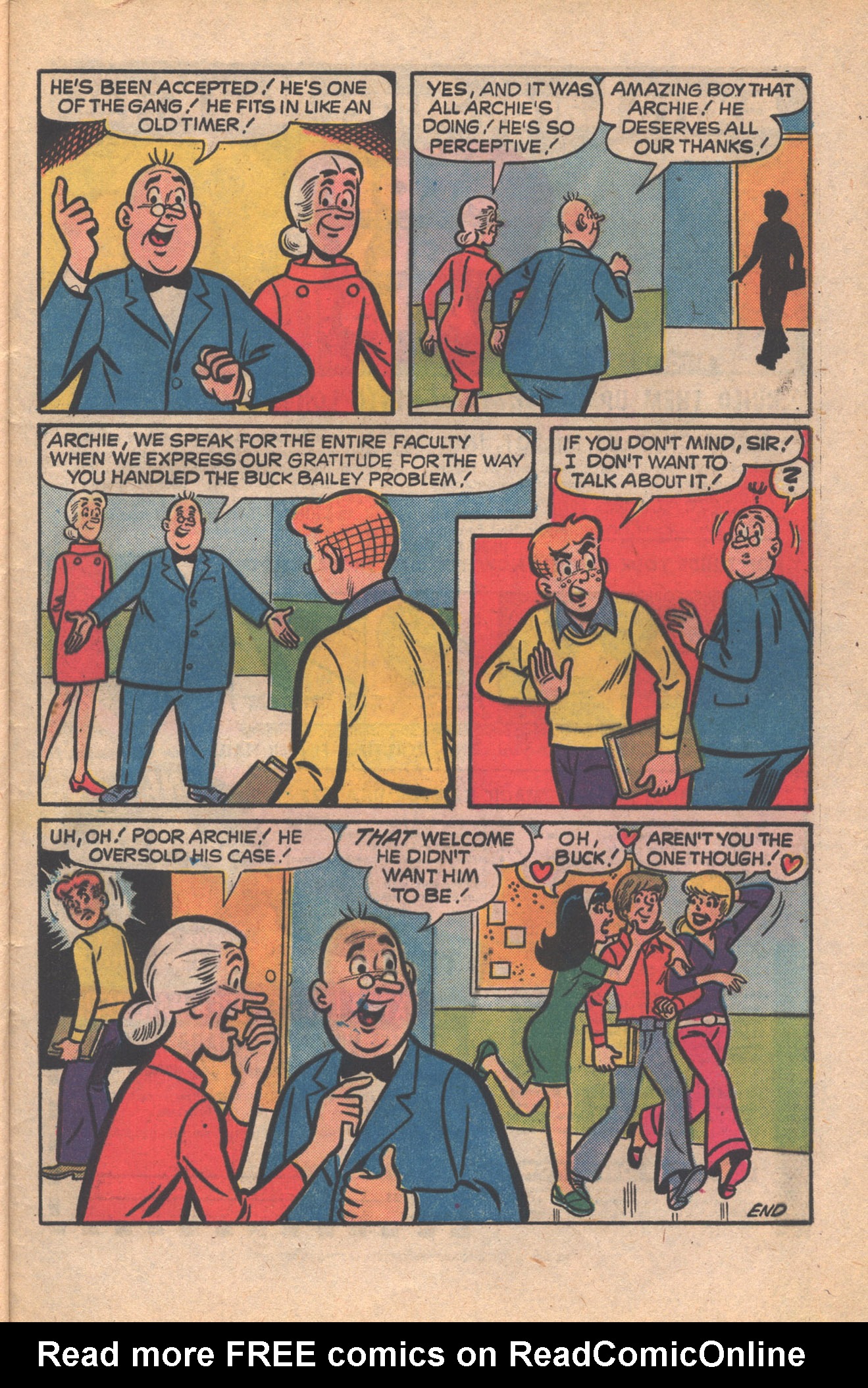 Read online Archie at Riverdale High (1972) comic -  Issue #33 - 33