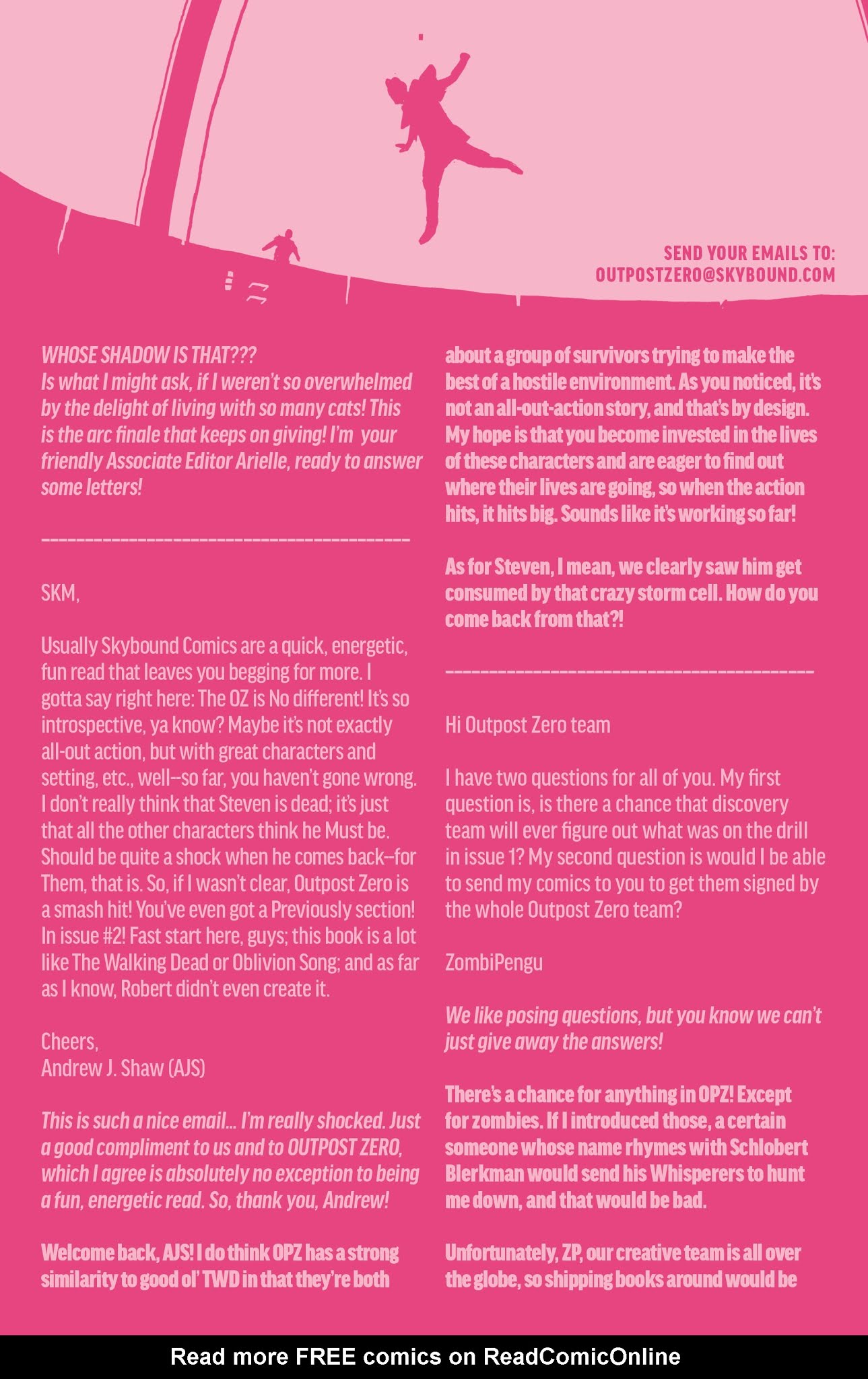 Read online Outpost Zero comic -  Issue #4 - 23