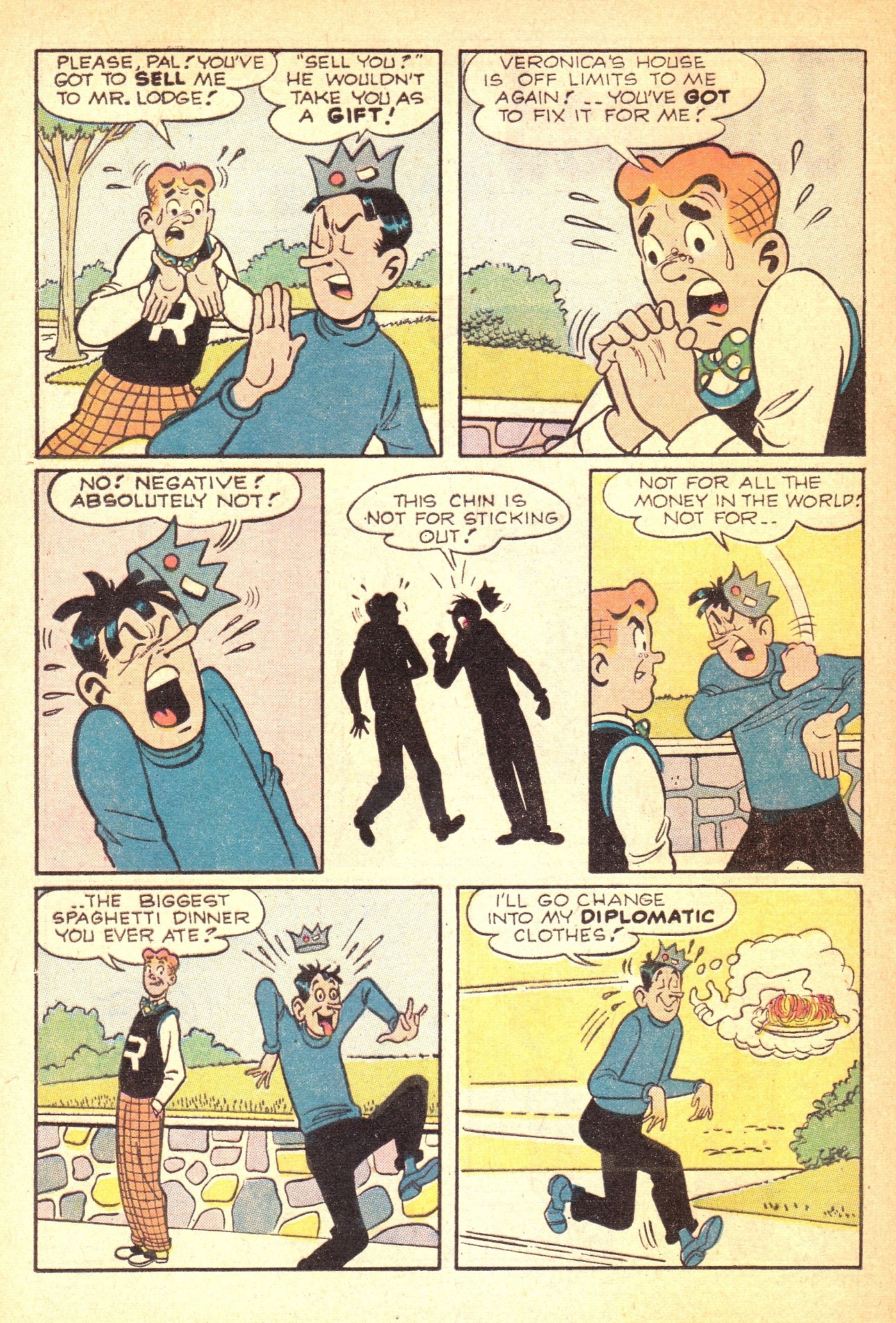 Read online Archie's Pal Jughead comic -  Issue #70 - 4