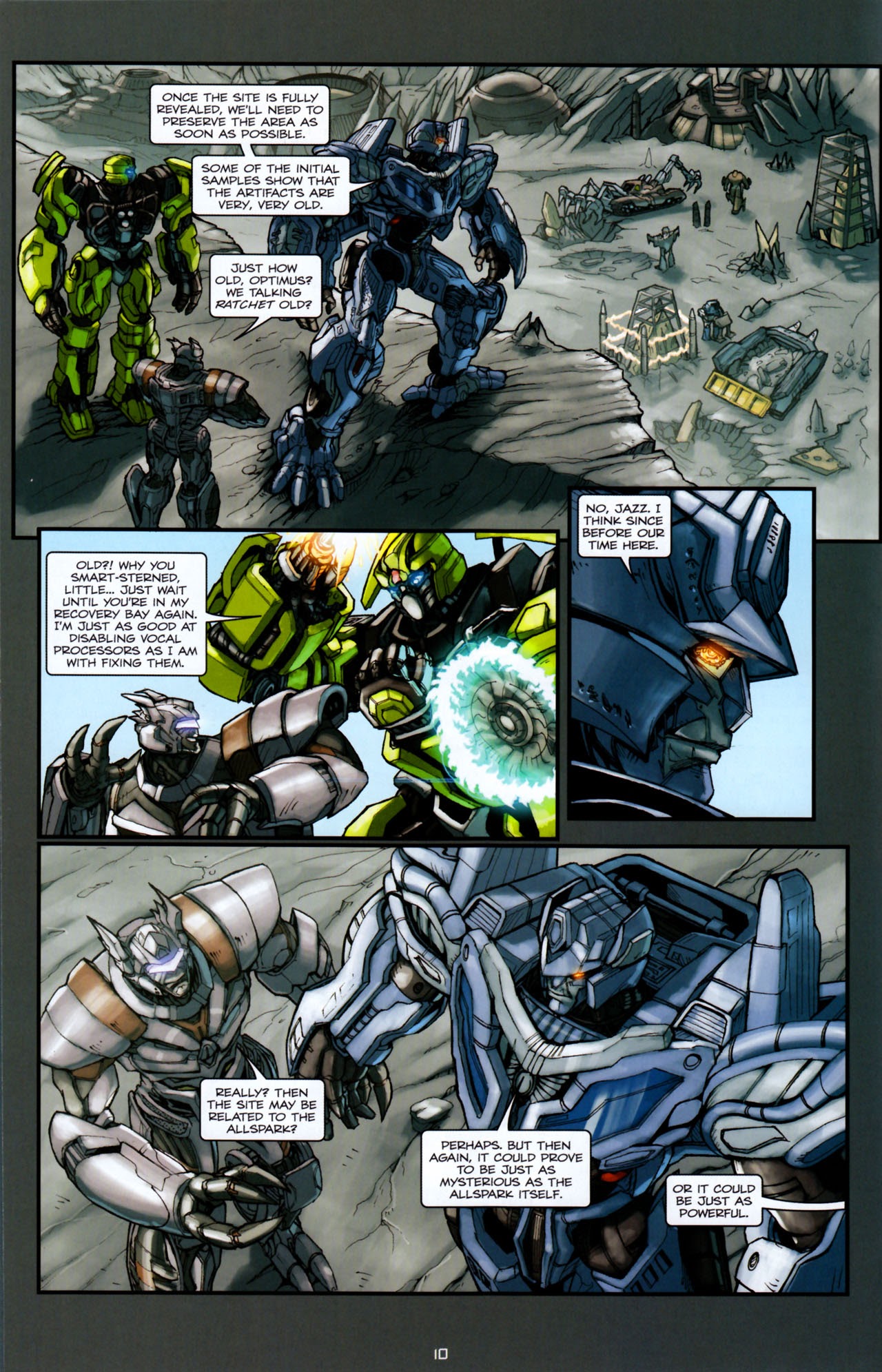Read online Transformers: Defiance comic -  Issue #1 - 13