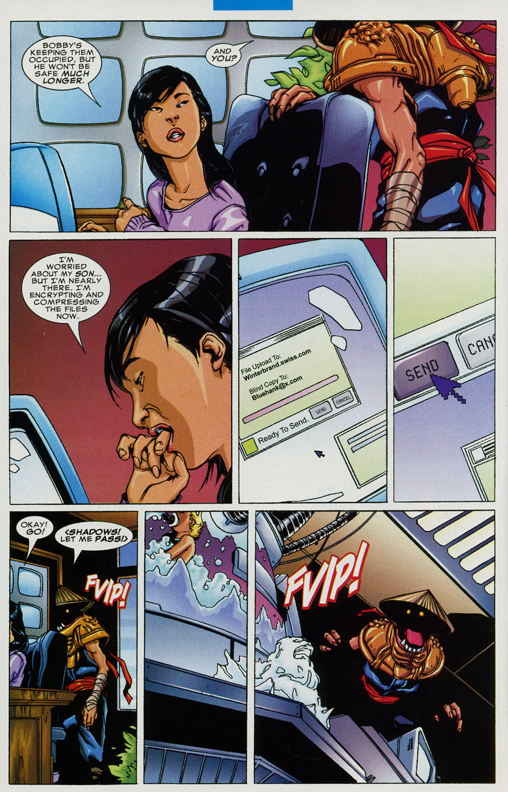 Read online Iceman (2001) comic -  Issue #4 - 8