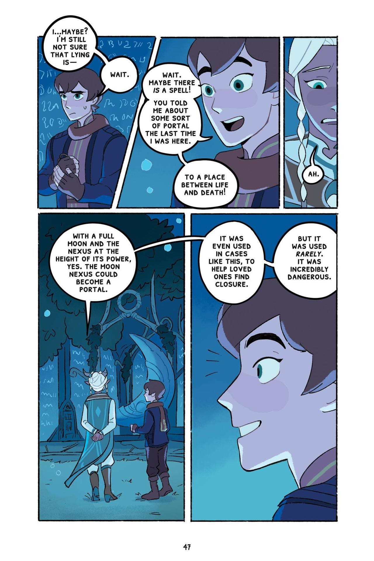 Read online Through the Moon: The Dragon Prince Graphic Novel comic -  Issue # TPB - 51