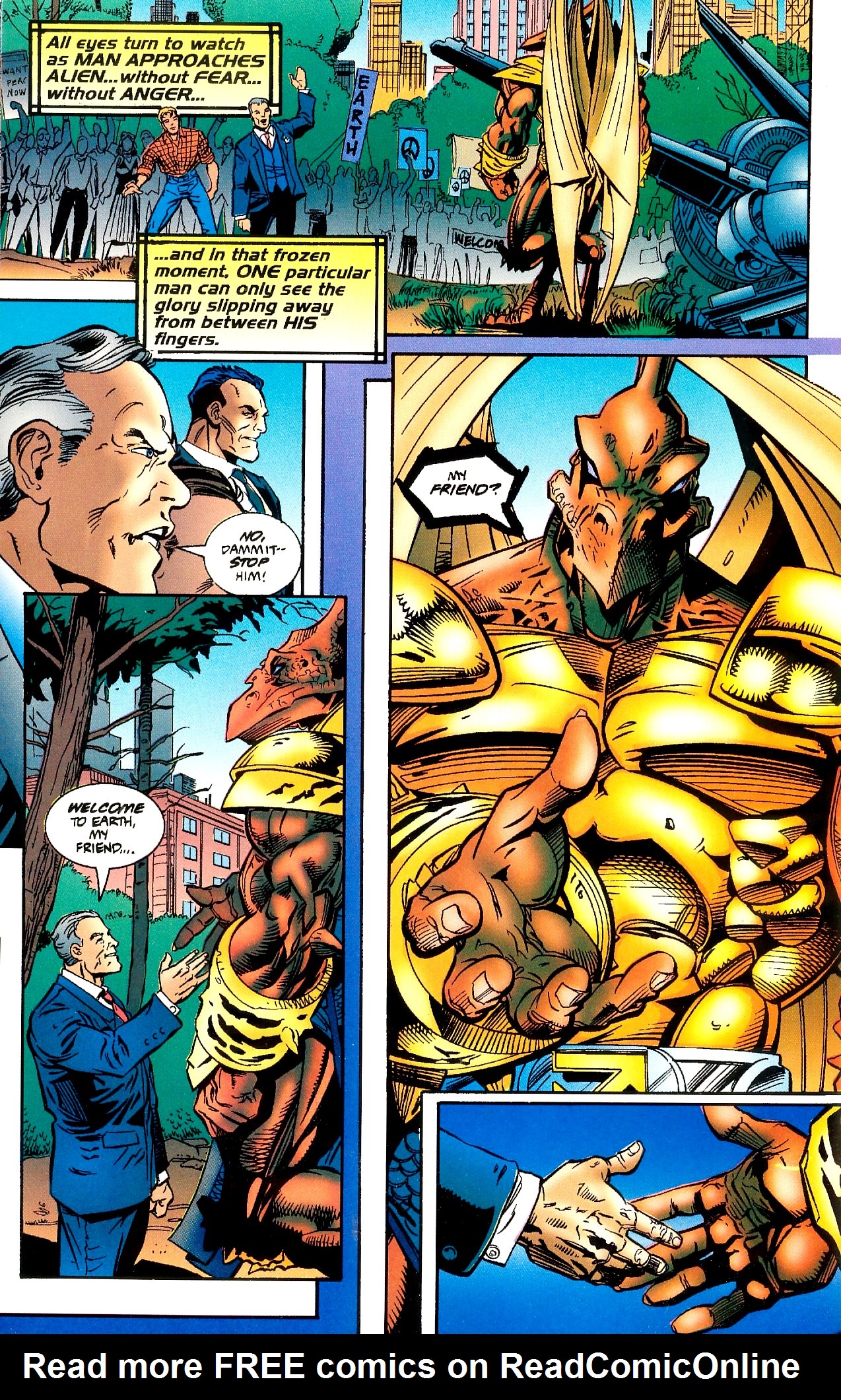 Read online Leonard Nimoy's Primortals (1995) comic -  Issue #7 - 11