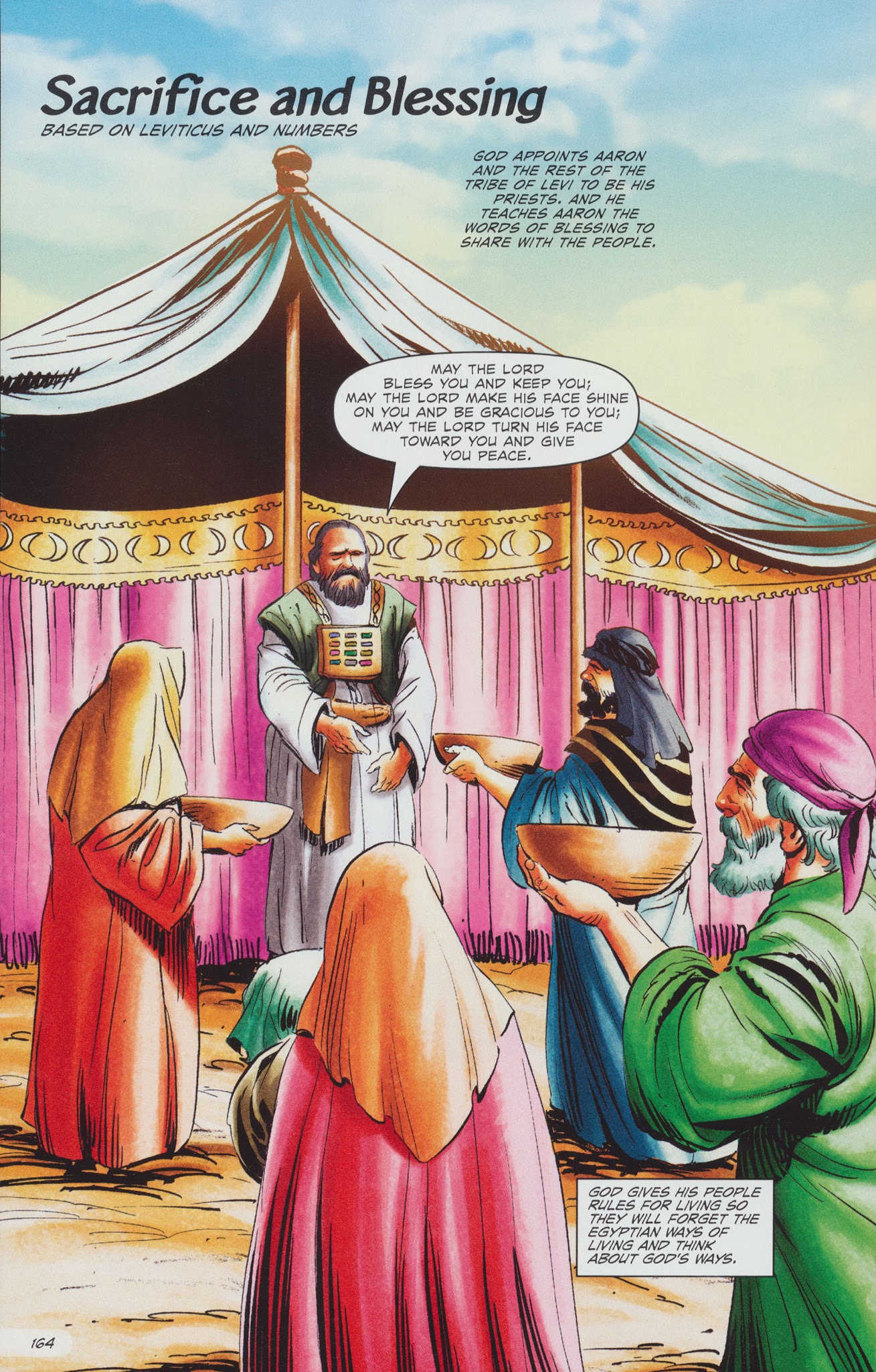 Read online The Action Bible comic -  Issue # TPB 1 - 168