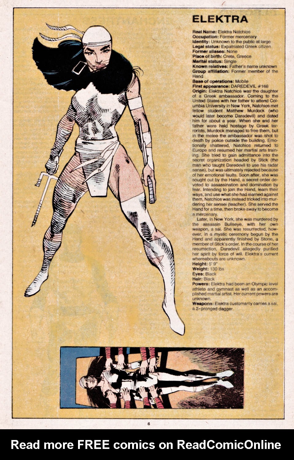 Read online The Official Handbook of the Marvel Universe comic -  Issue #4 - 7
