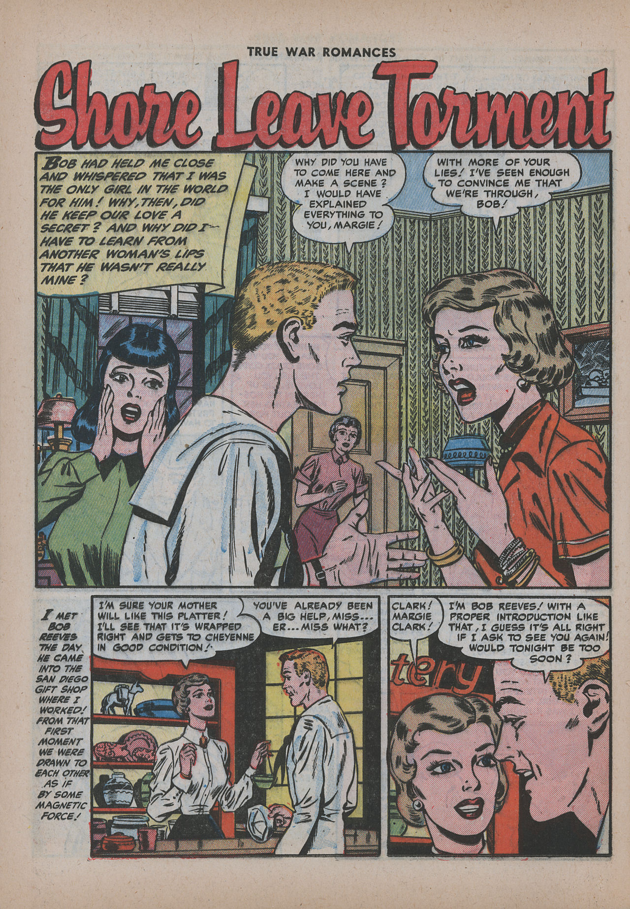 Read online True War Romances comic -  Issue #16 - 12
