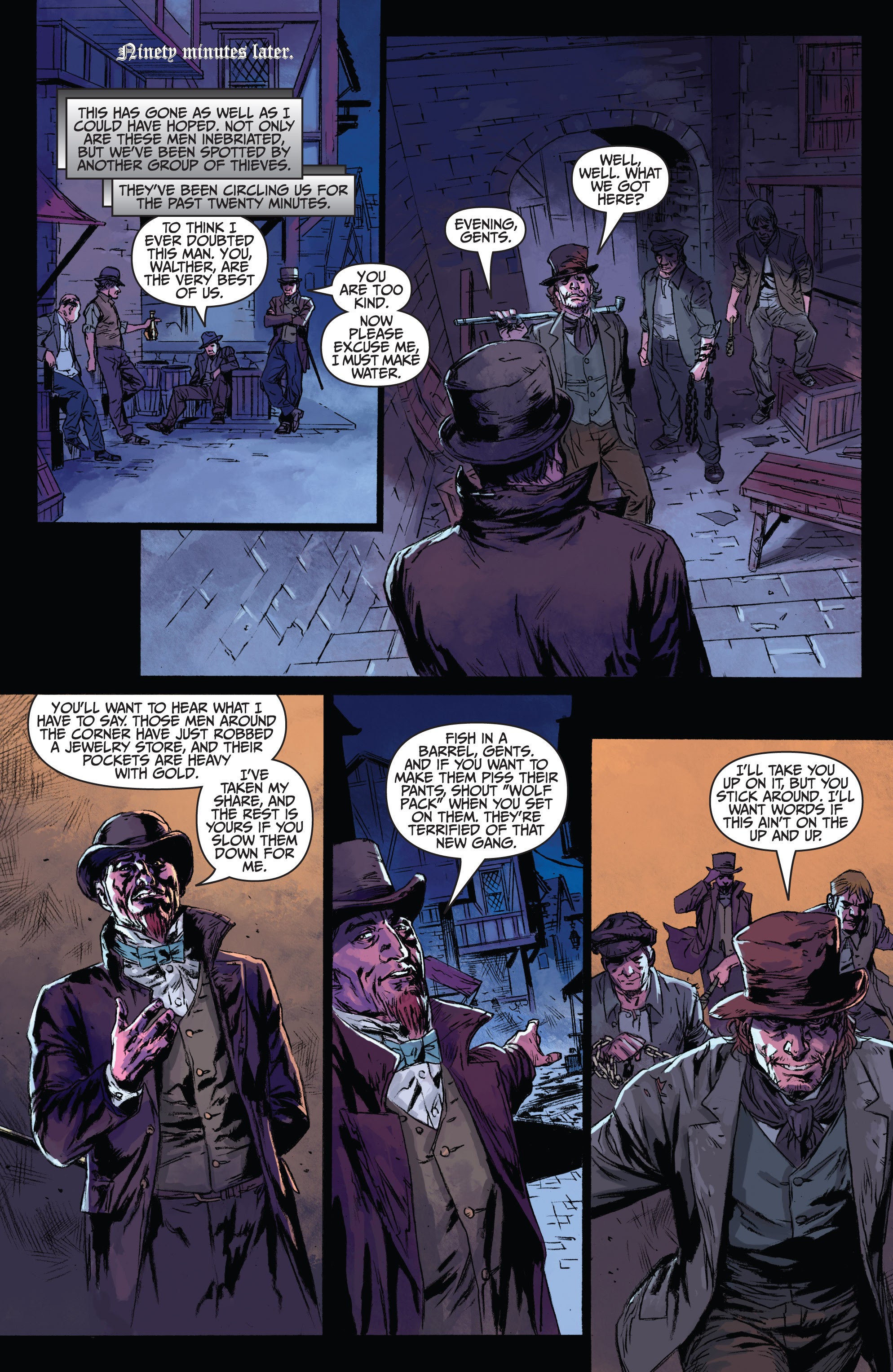 Read online Sherlock Holmes: Moriarty Lives comic -  Issue #3 - 5
