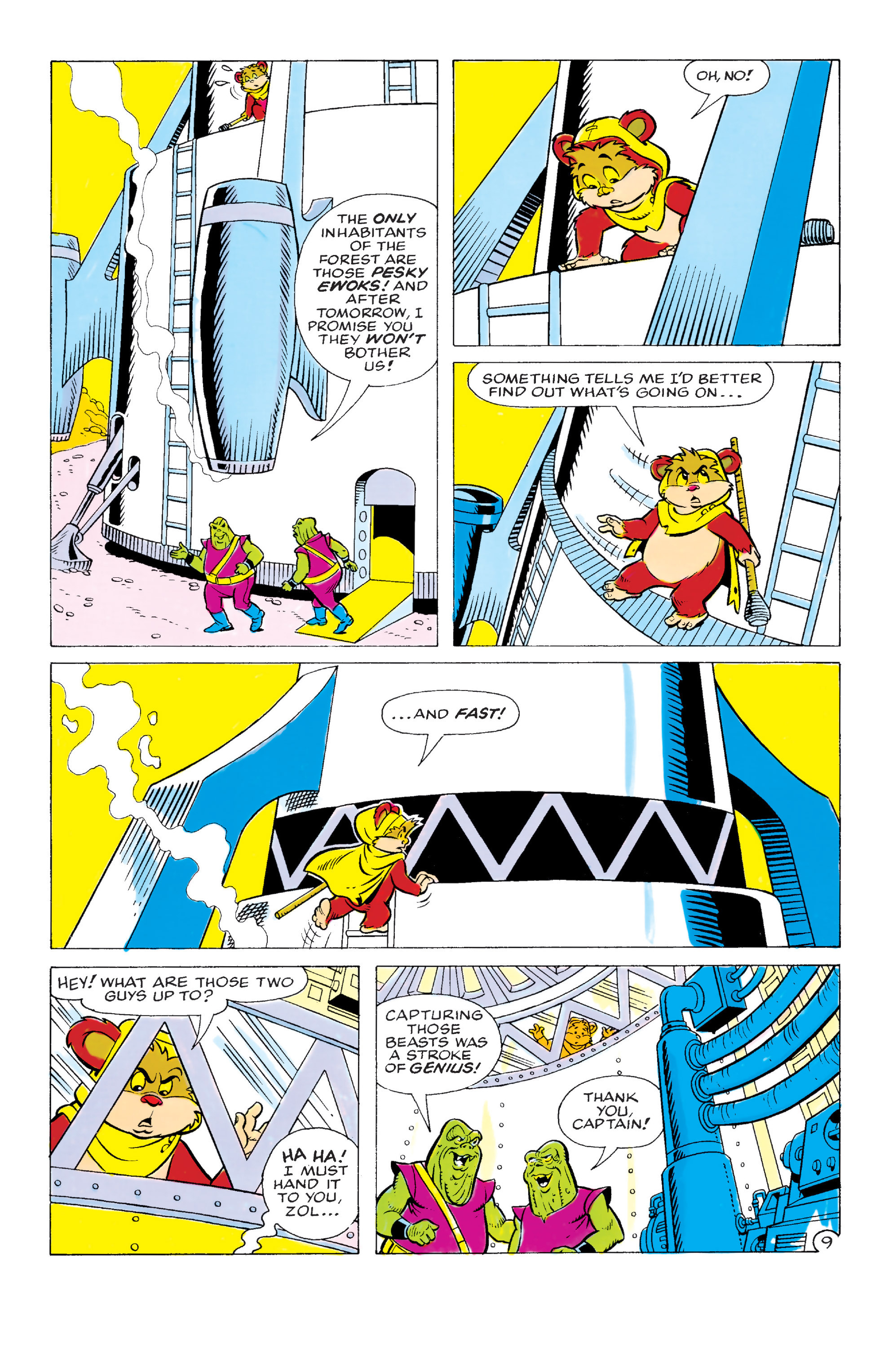 Read online Ewoks comic -  Issue #5 - 10