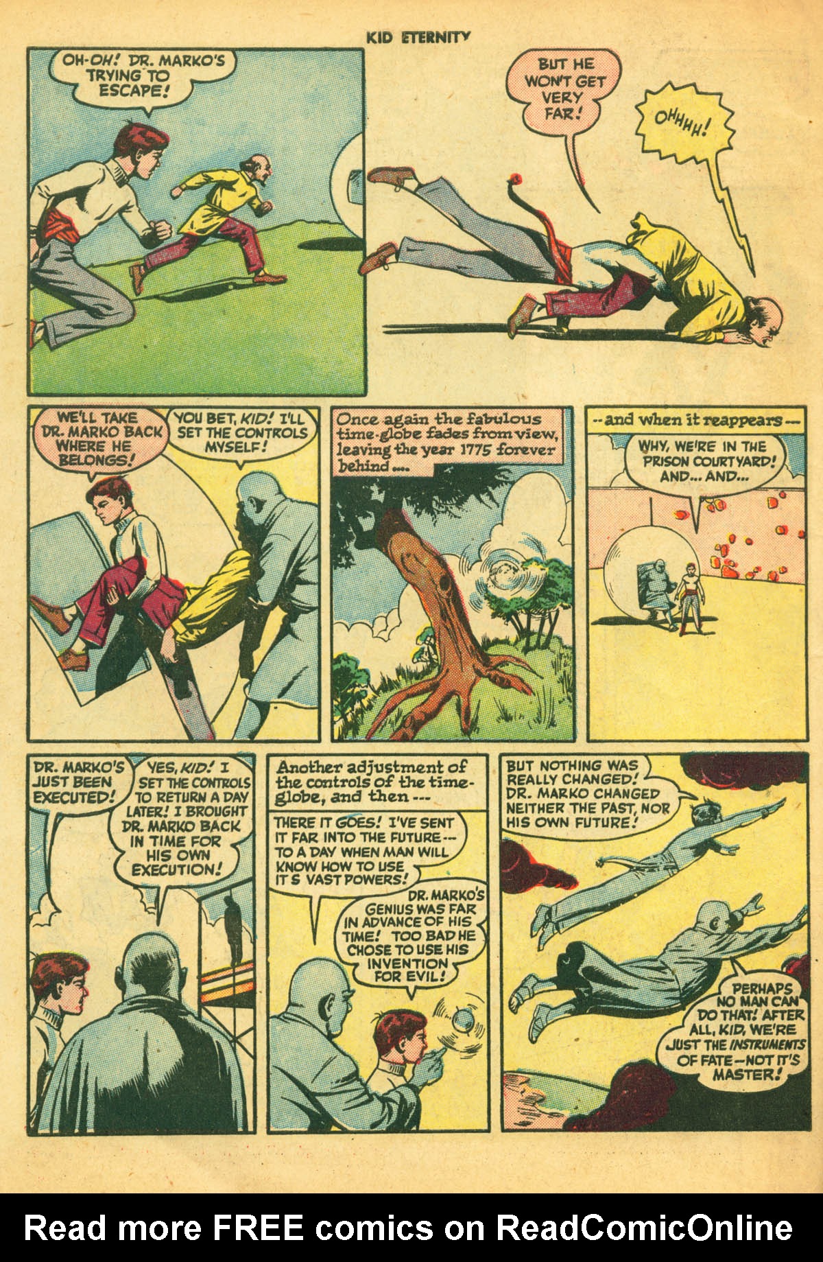 Read online Kid Eternity (1946) comic -  Issue #2 - 50