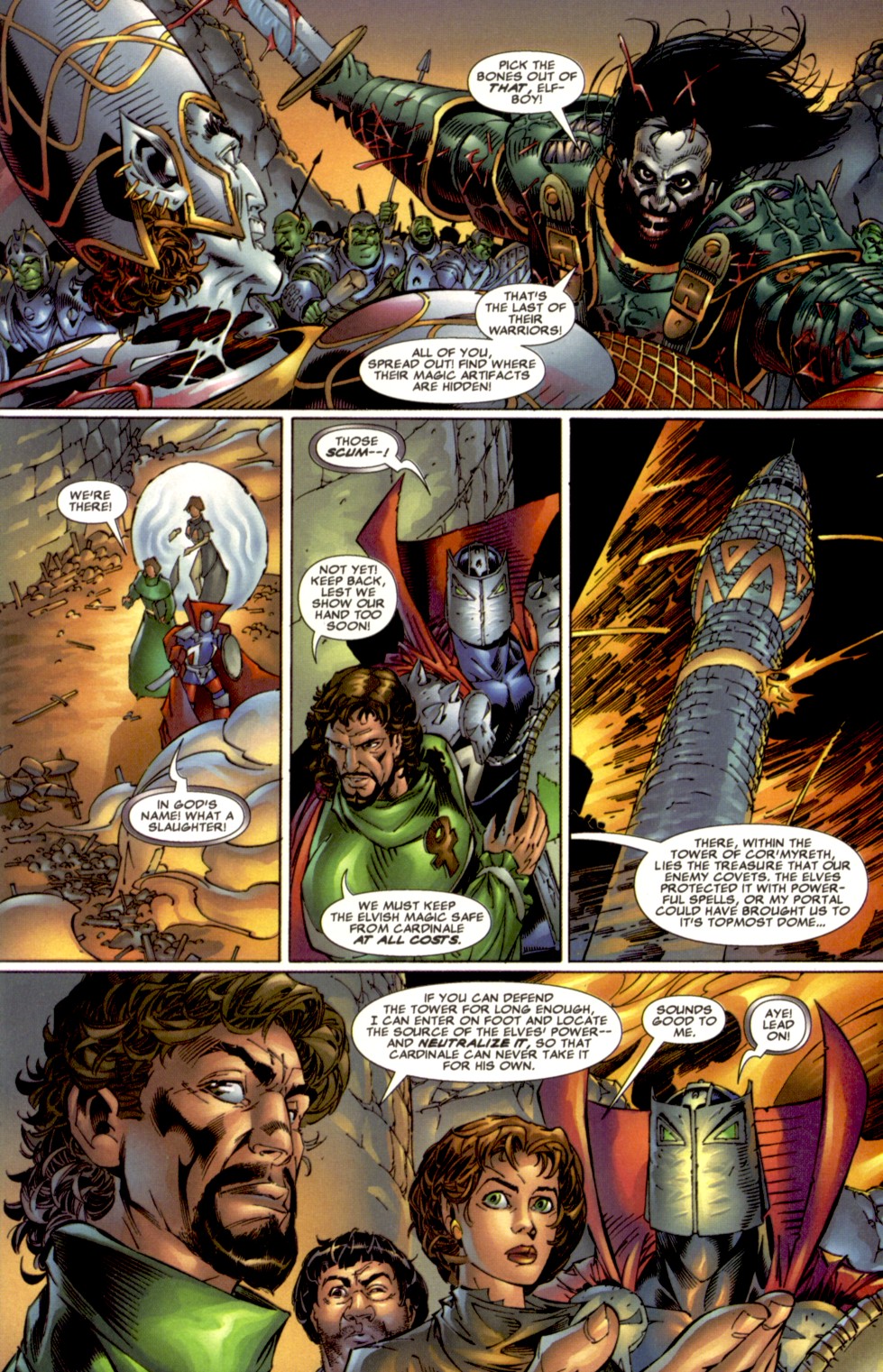 Read online Medieval Spawn/Witchblade comic -  Issue #2 - 24