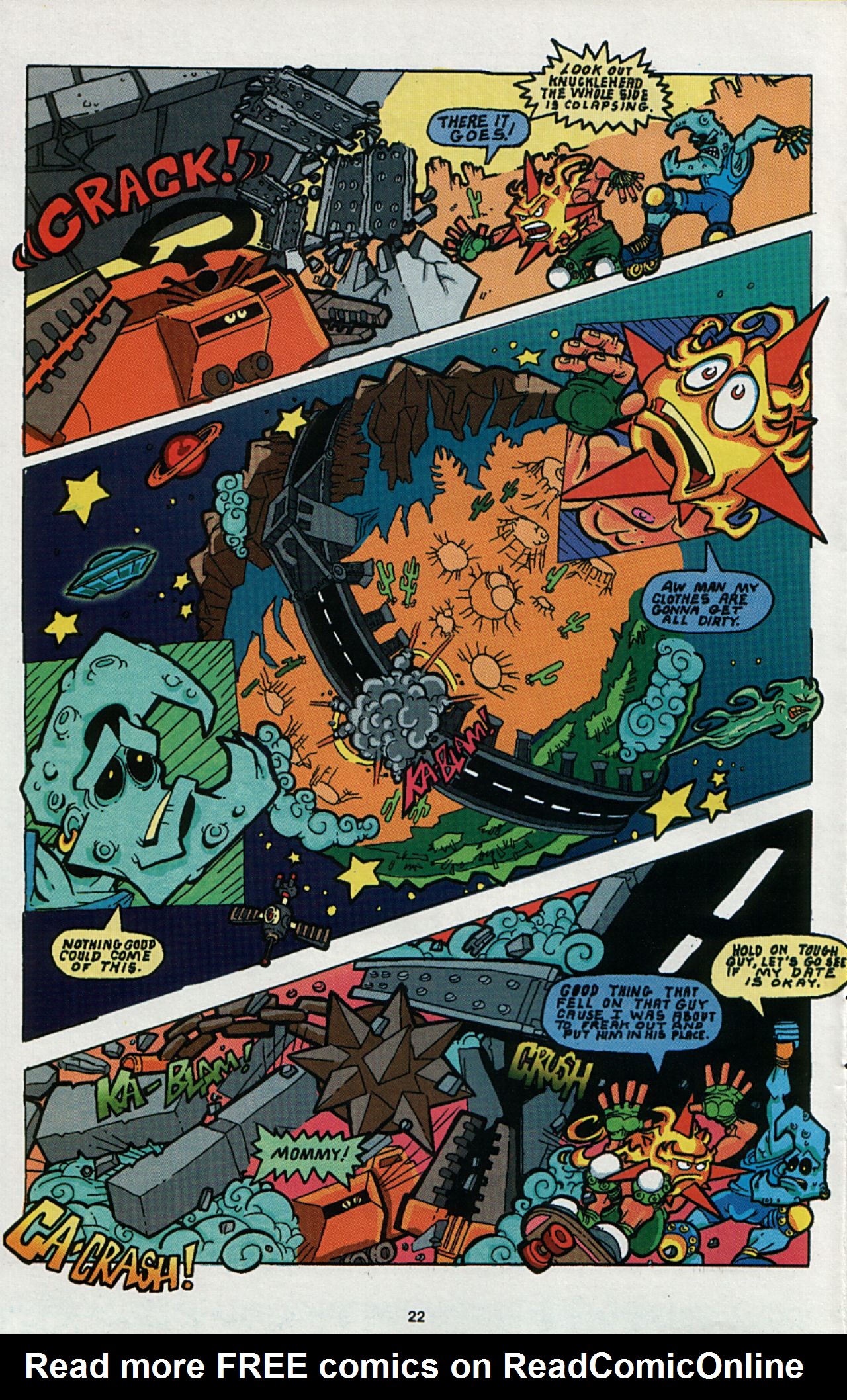 Read online Slavepit Funnies Featuring Gwar comic -  Issue #5 - 24