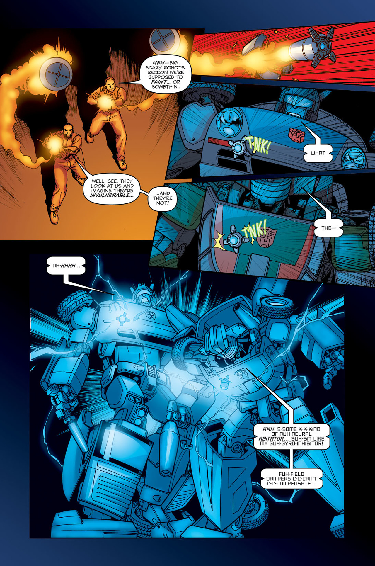 Read online The Transformers: Escalation comic -  Issue #2 - 16