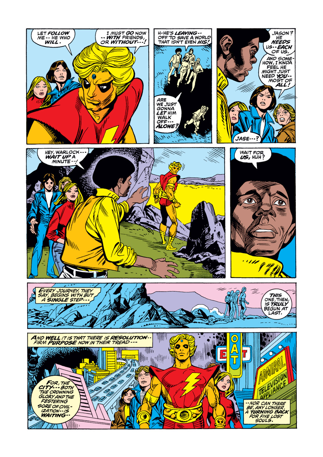 Read online Warlock (1972) comic -  Issue #1 - 11