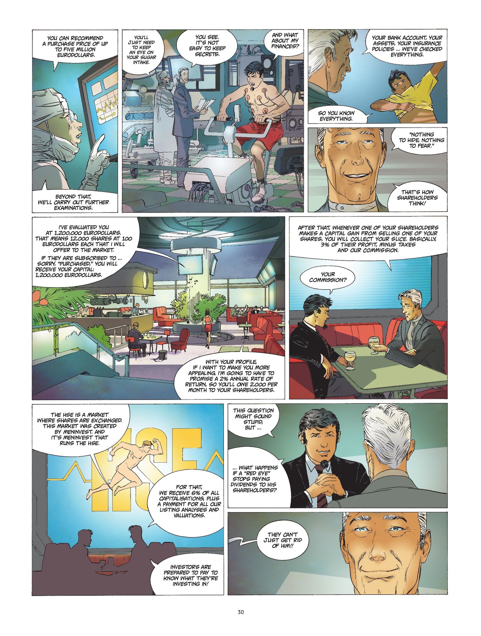 Read online HSE - Human Stock Exchange comic -  Issue #1 - 32