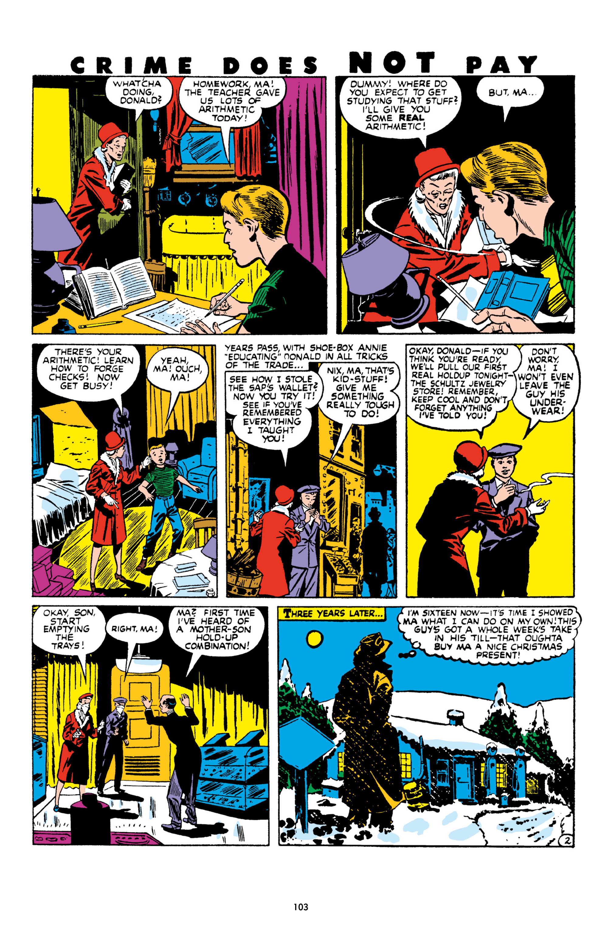 Read online Crime Does Not Pay Archives comic -  Issue # TPB 9 (Part 2) - 5