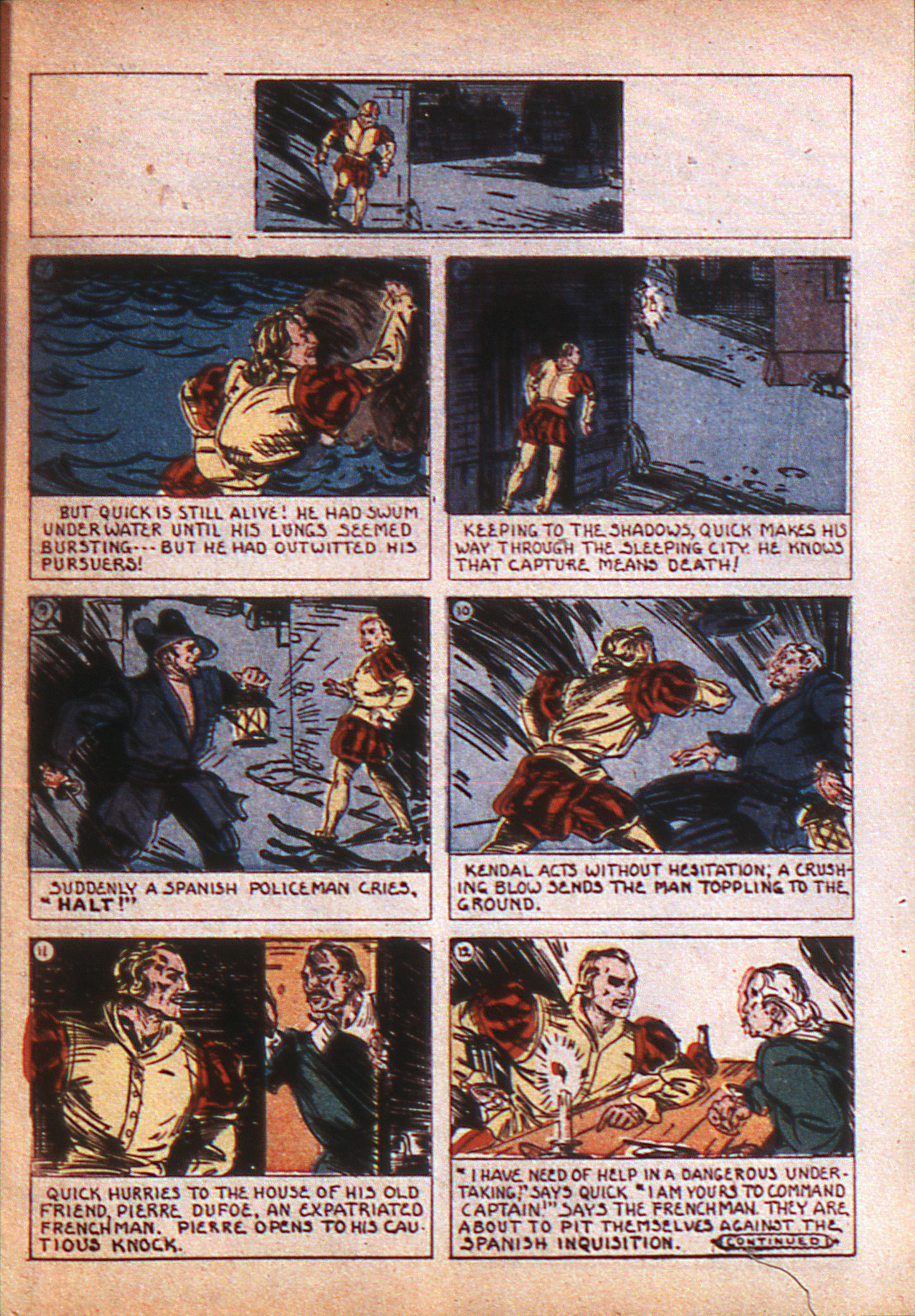 Read online Adventure Comics (1938) comic -  Issue #8 - 12
