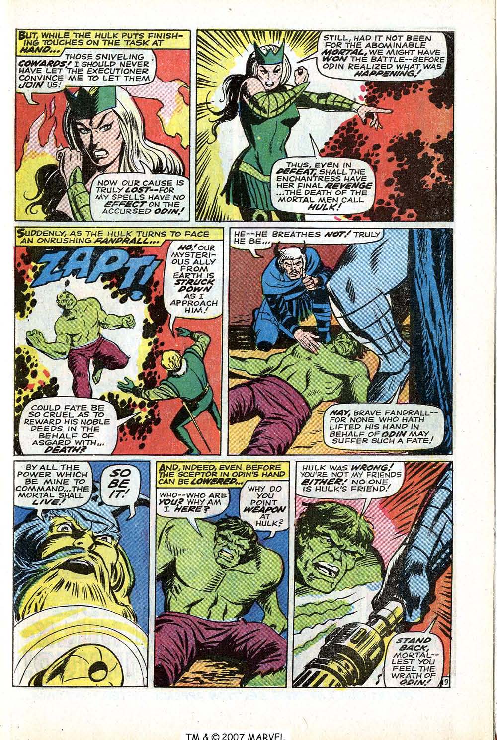 Read online The Incredible Hulk (1968) comic -  Issue #102 - 27