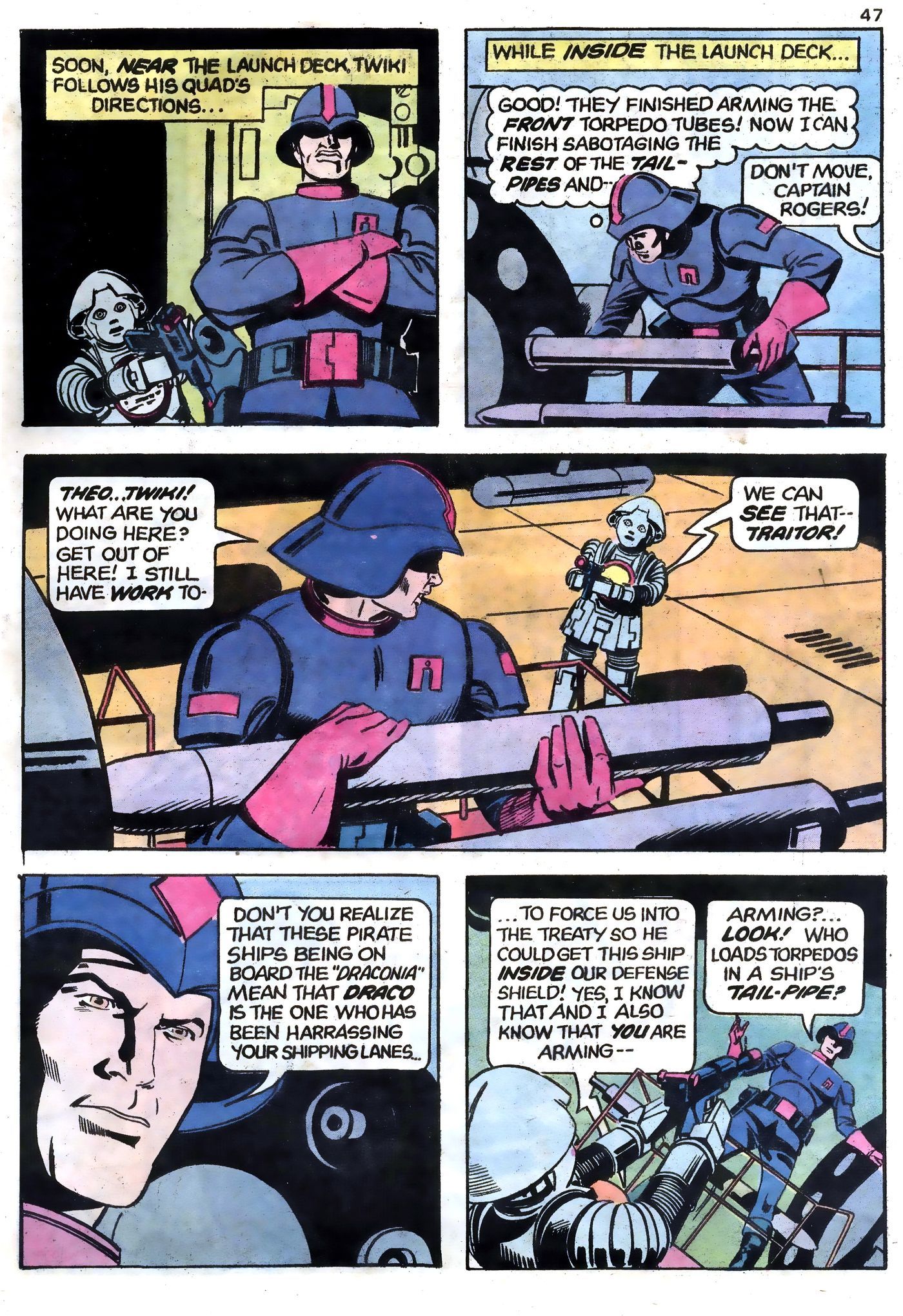 Read online Buck Rogers (1979) comic -  Issue # Full - 47