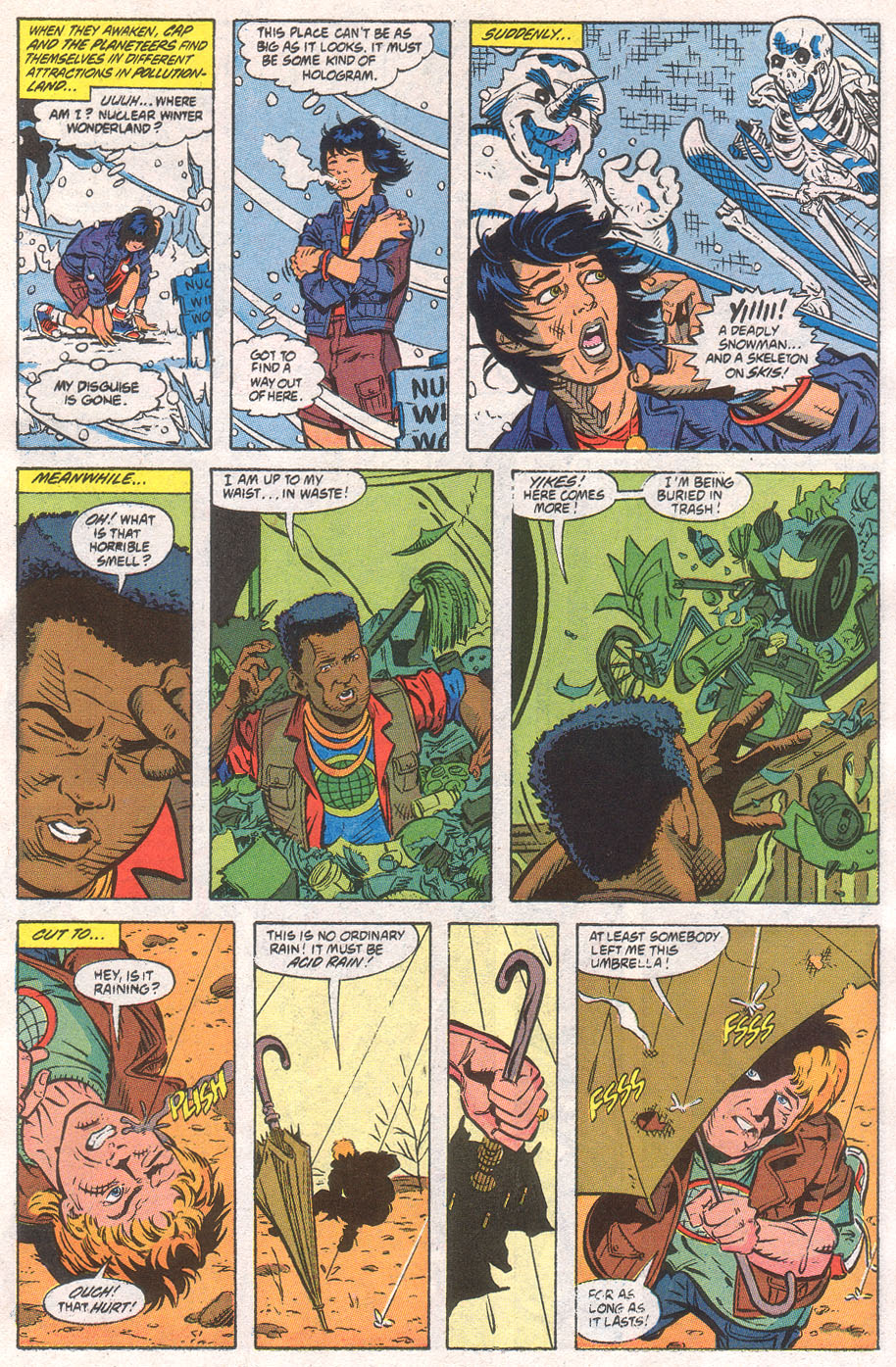Read online Captain Planet and the Planeteers comic -  Issue #5 - 14