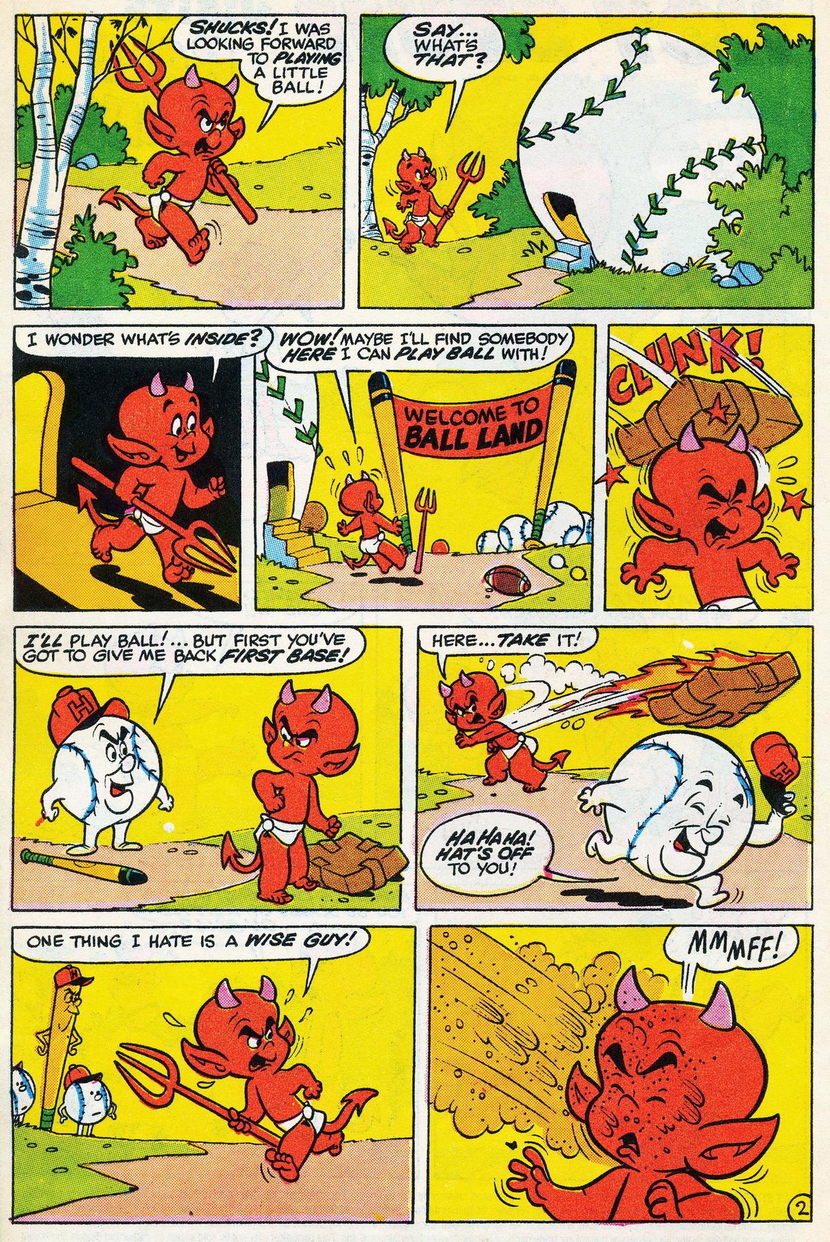 Read online Hot Stuff, the Little Devil comic -  Issue #176 - 4