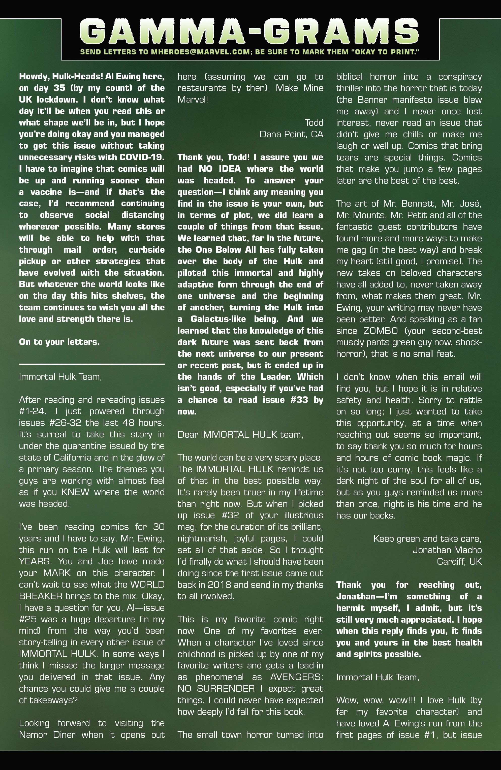 Read online Immortal Hulk comic -  Issue #36 - 20