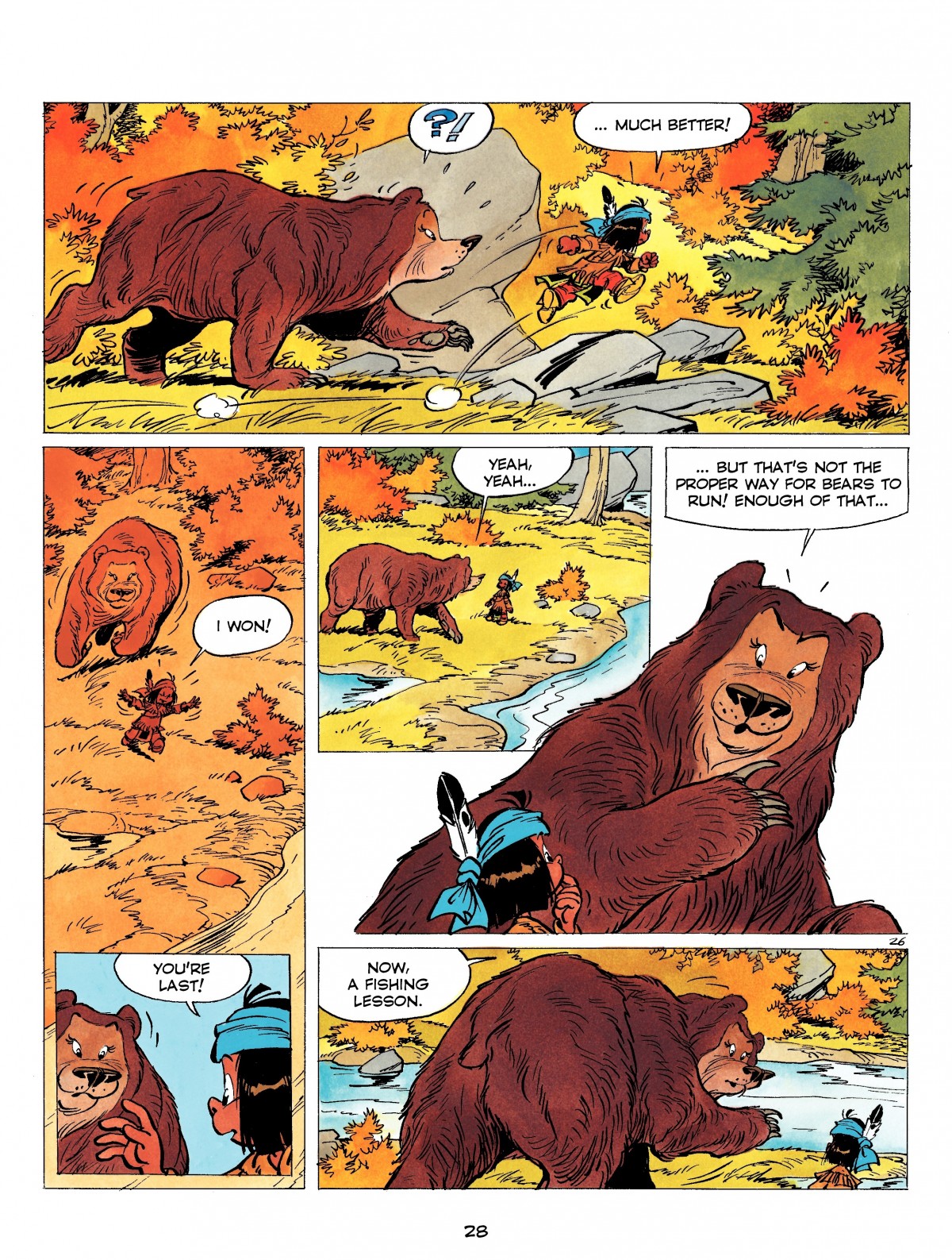 Read online Yakari comic -  Issue #10 - 28