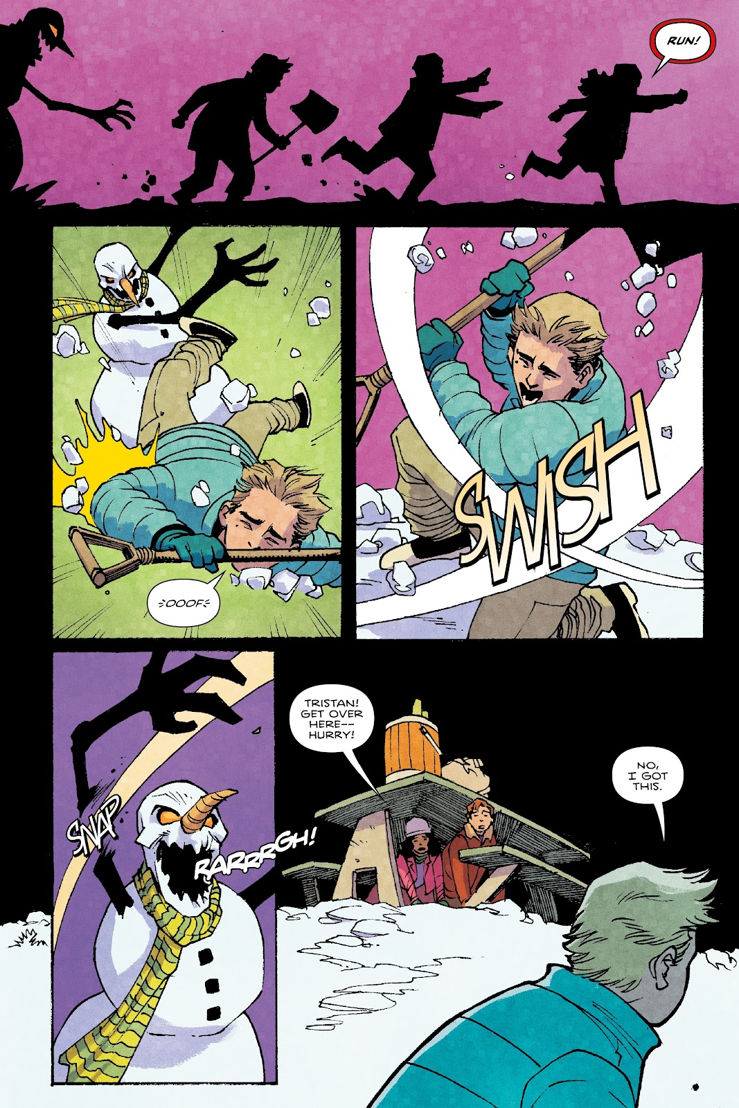 House of Fear: Attack of the Killer Snowmen and Other Spooky Stories issue TPB - Page 18