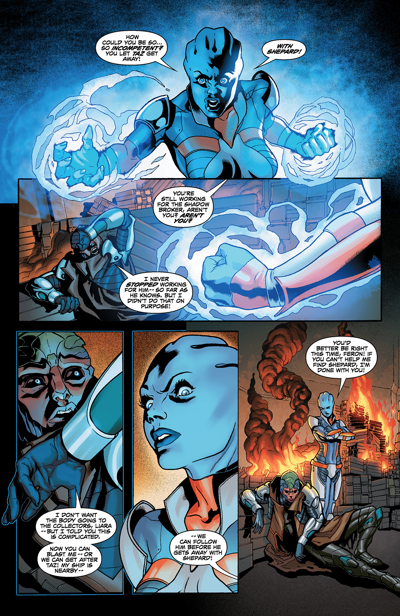 Read online Mass Effect: Redemption comic -  Issue #3 - 4