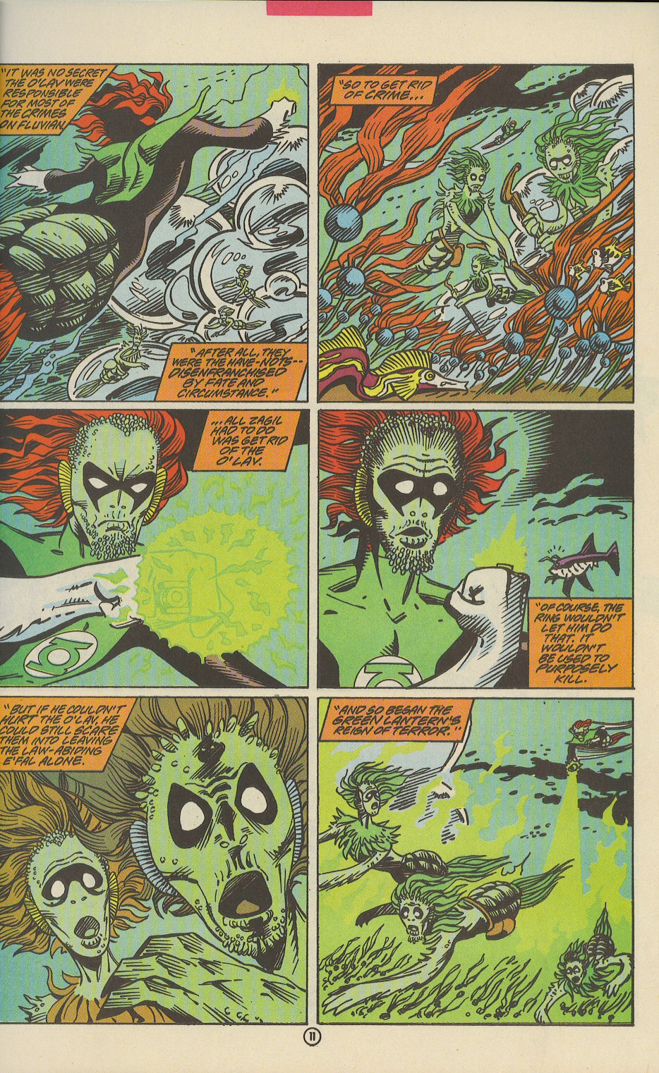 Read online Green Lantern Corps Quarterly comic -  Issue #3 - 12