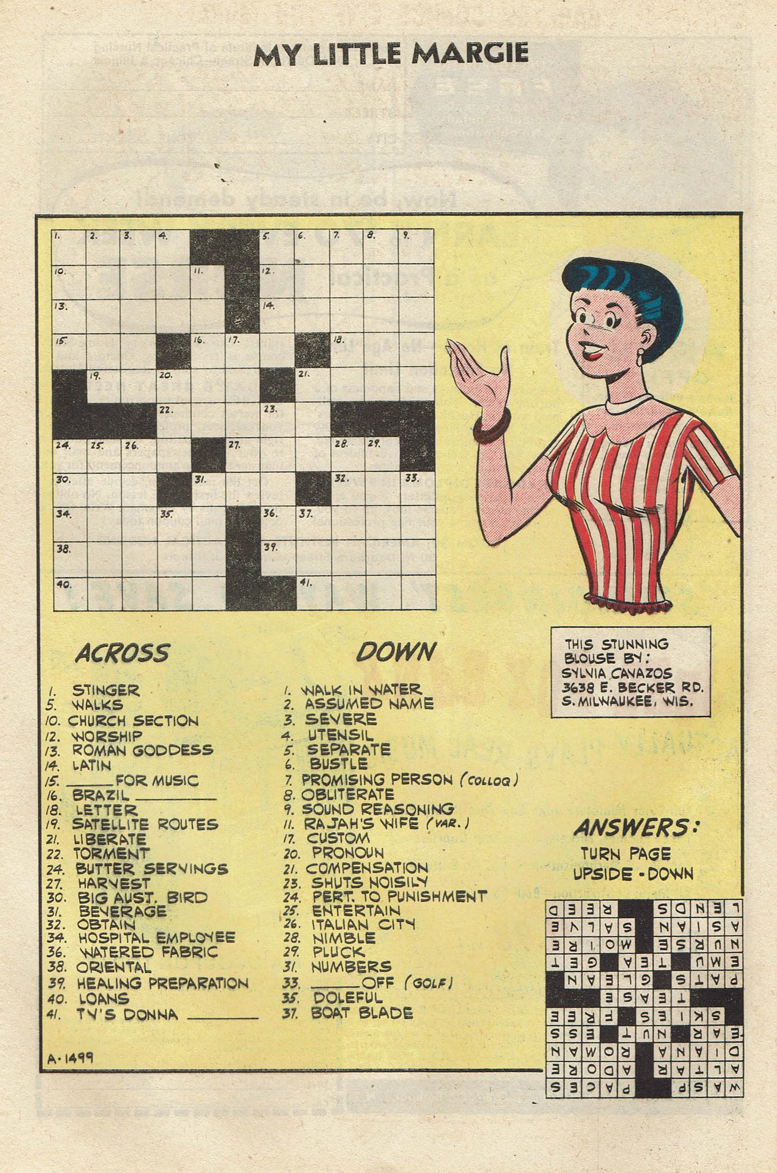 Read online My Little Margie (1954) comic -  Issue #42 - 32