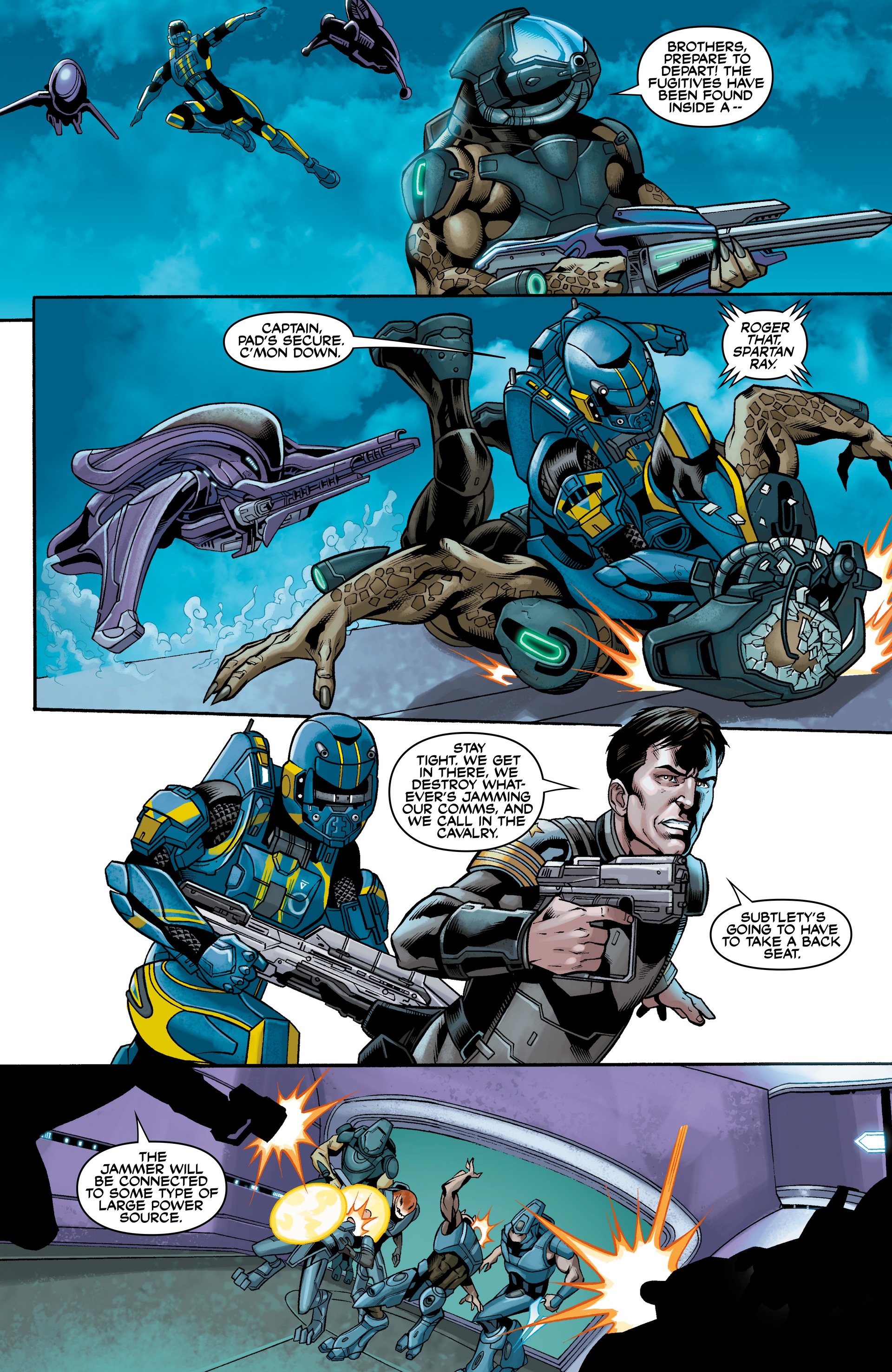 Read online Halo: Initiation and Escalation comic -  Issue # TPB (Part 2) - 31