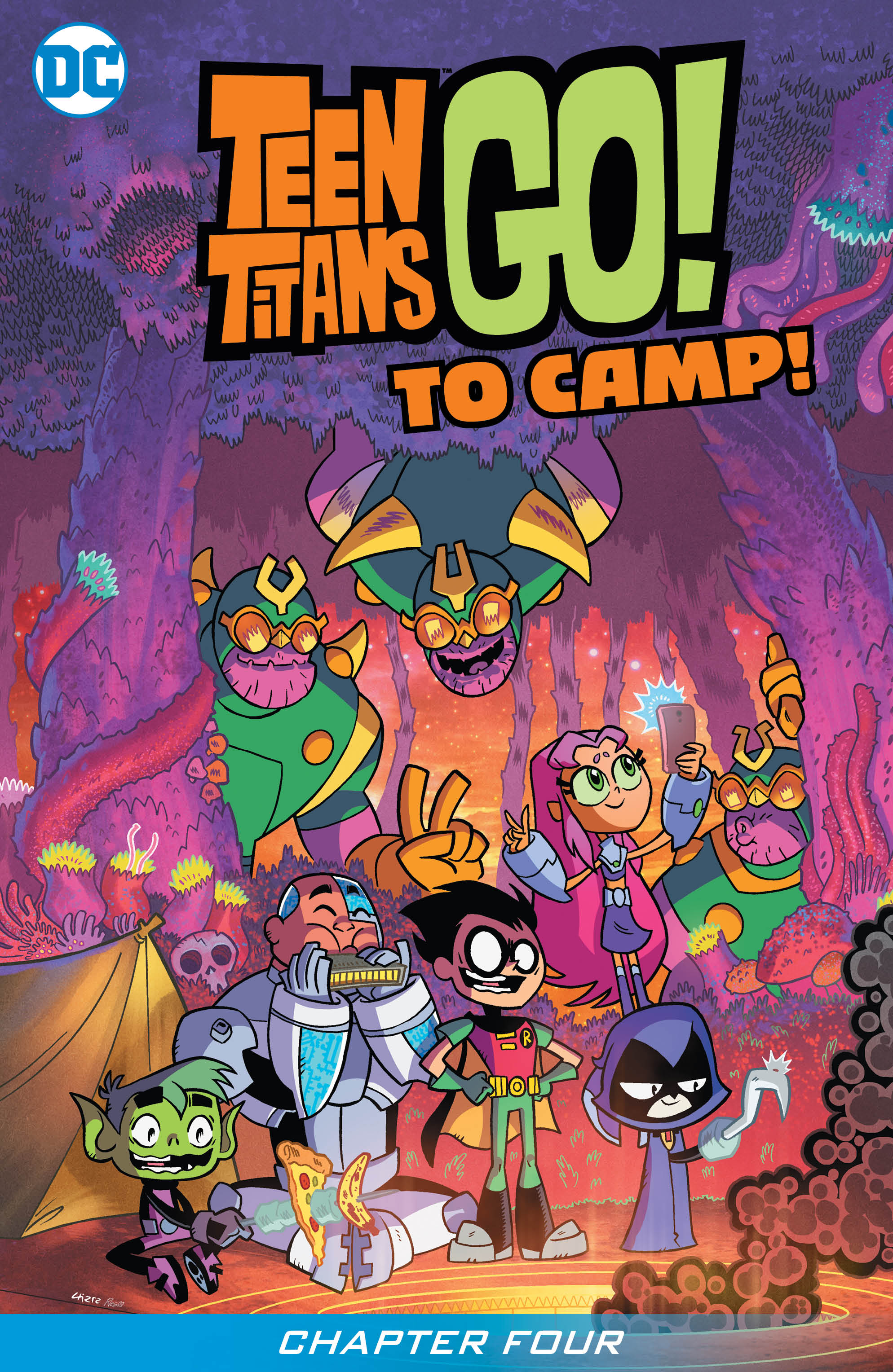 Read online Teen Titans Go! To Camp comic -  Issue #4 - 2