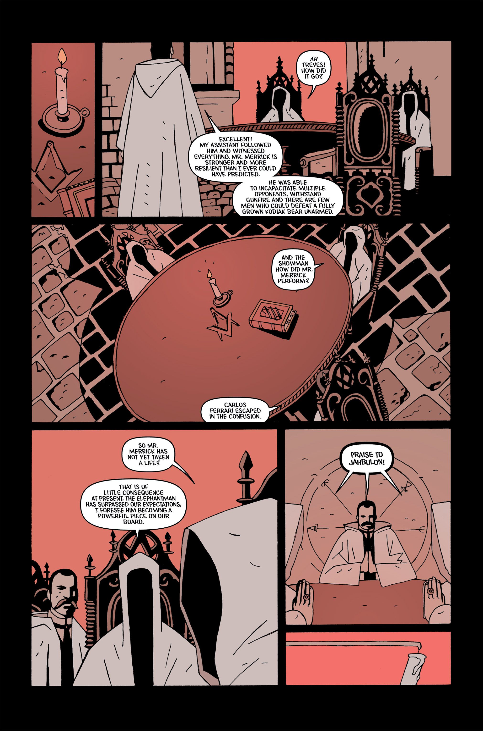 Read online Merrick: The Sensational Elephantman comic -  Issue #4 - 15