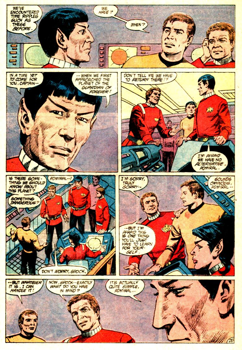 Read online Star Trek (1984) comic -  Issue #33 - 28