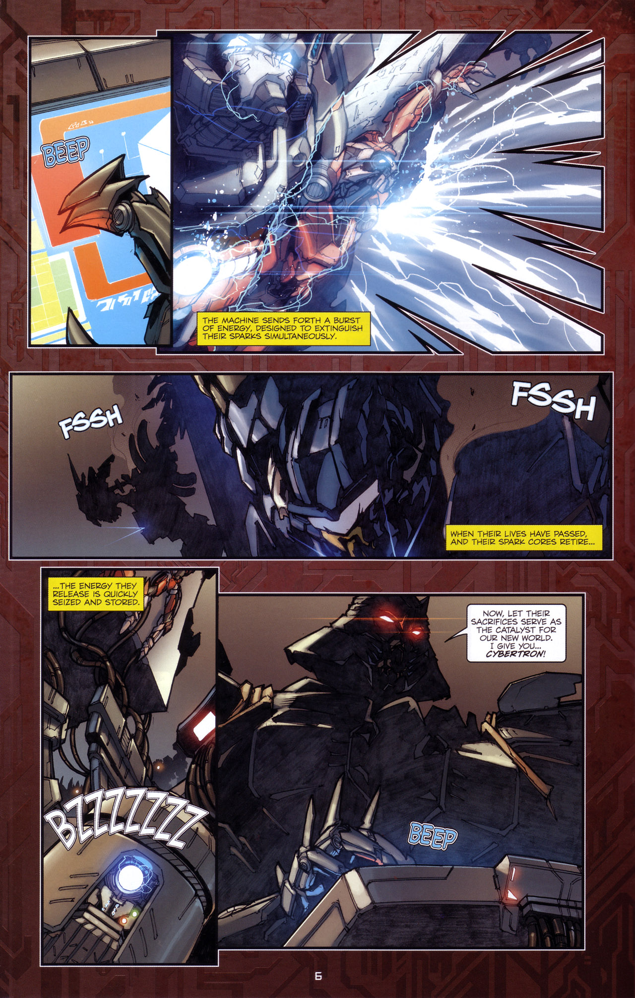 Read online Transformers: The Reign of Starscream comic -  Issue #5 - 9