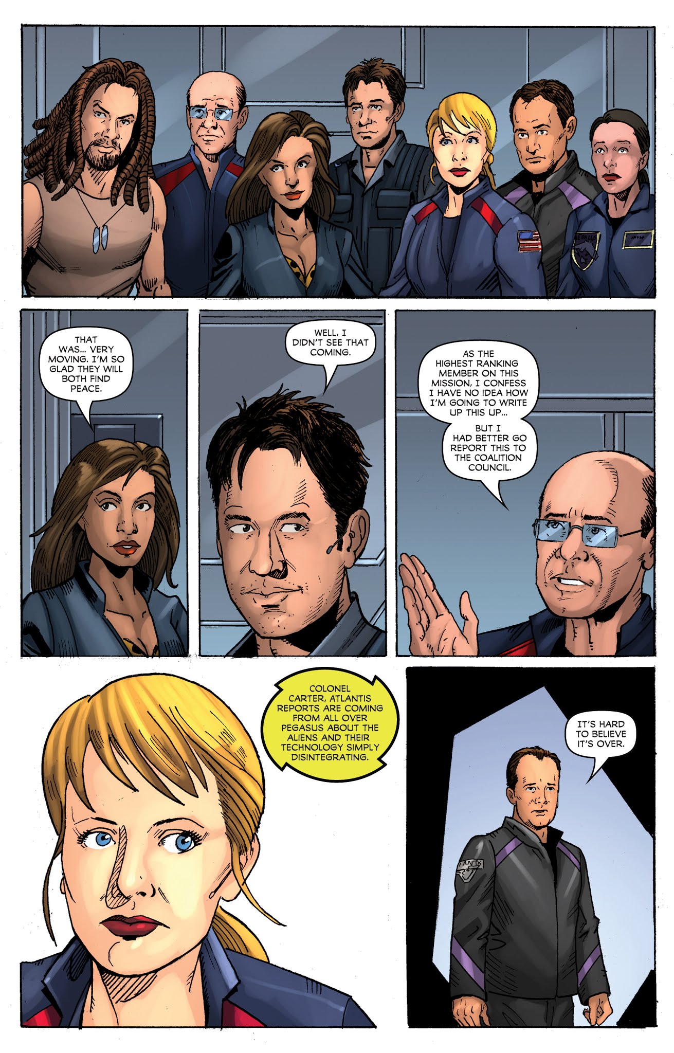 Read online Stargate Atlantis: Singularity comic -  Issue #3 - 20